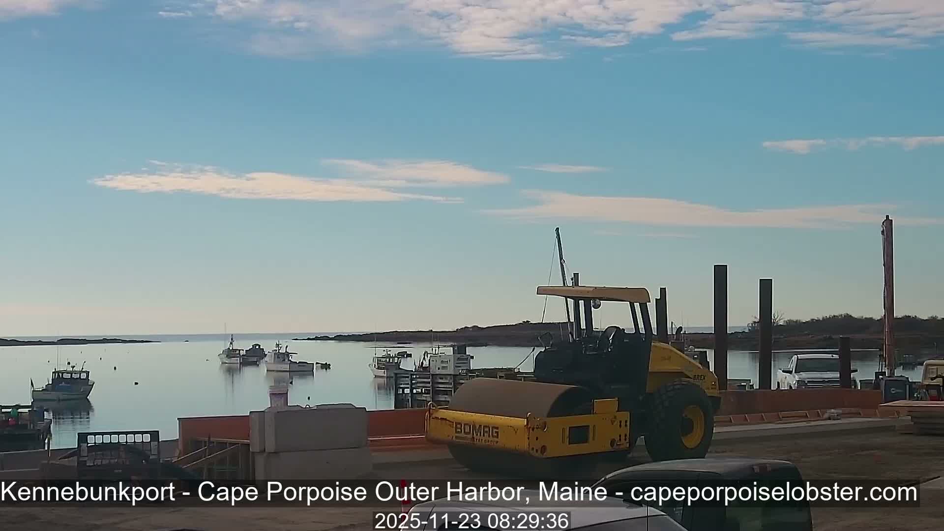 Cape Porpoise, Outer Harbor Live Cam - Kennebunkport, Maine, USA