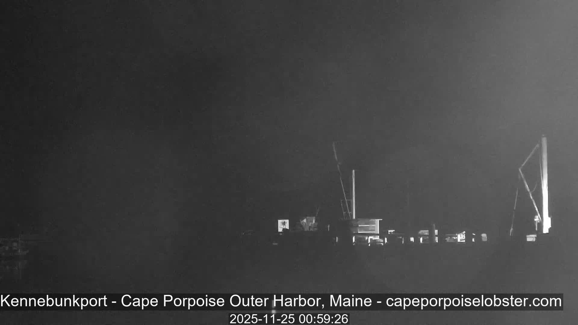 Cape Porpoise, Outer Harbor Live Cam - Kennebunkport, Maine, USA