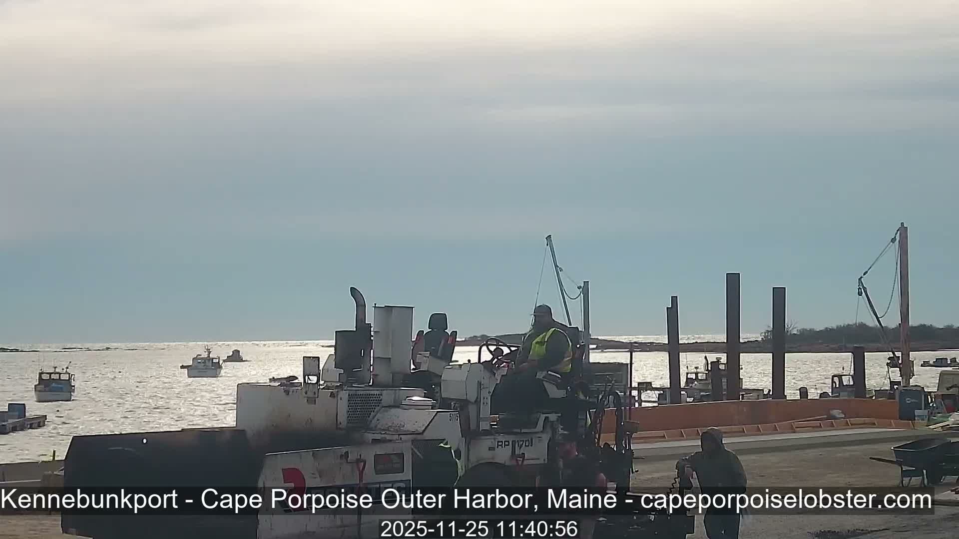 Cape Porpoise, Outer Harbor Live Cam - Kennebunkport, Maine, USA