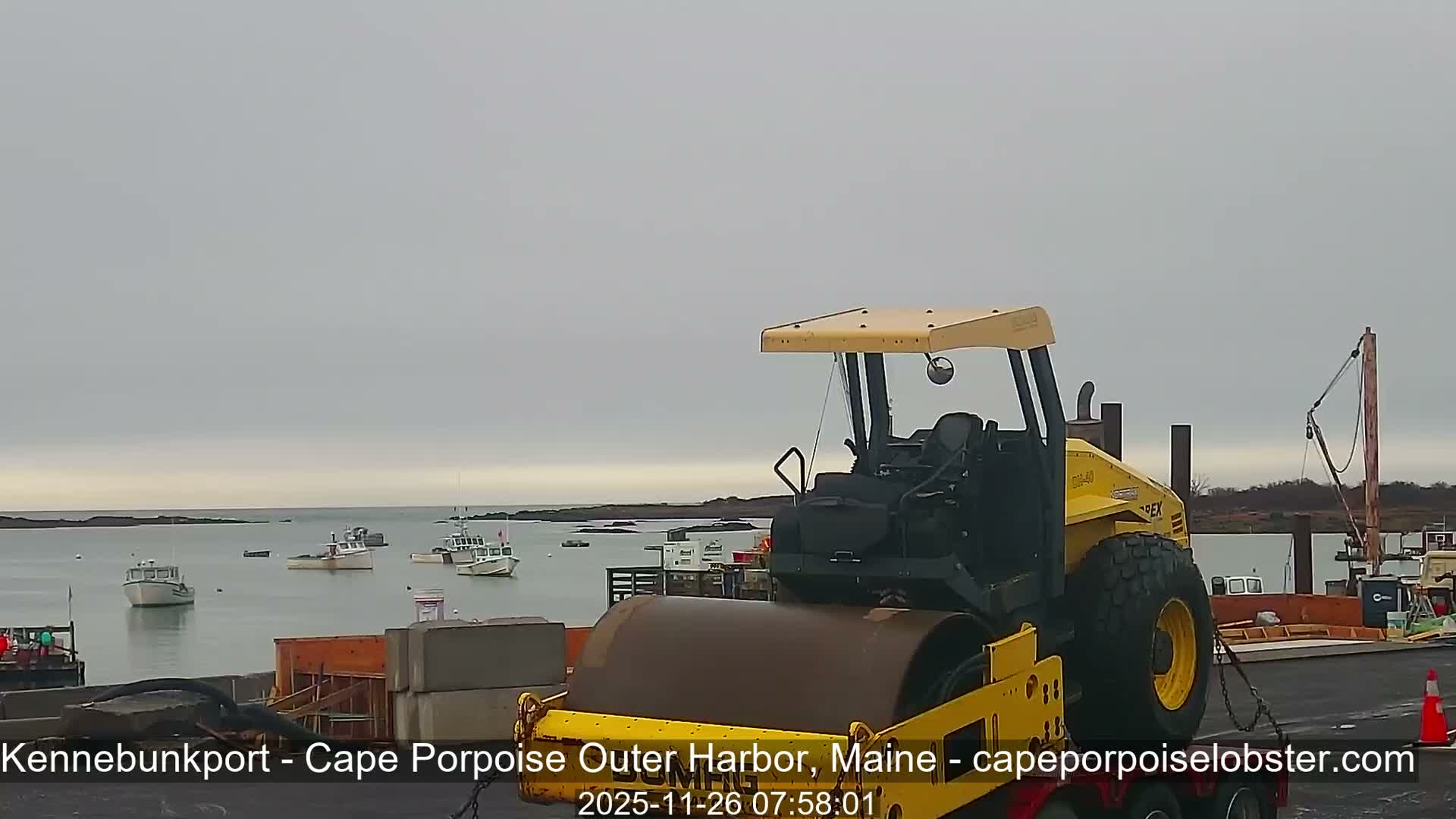 Cape Porpoise, Outer Harbor Live Cam - Kennebunkport, Maine, USA