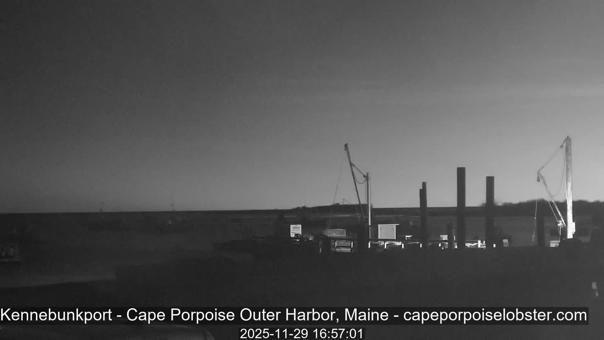 Cape Porpoise, Outer Harbor Live Cam - Kennebunkport, Maine, USA