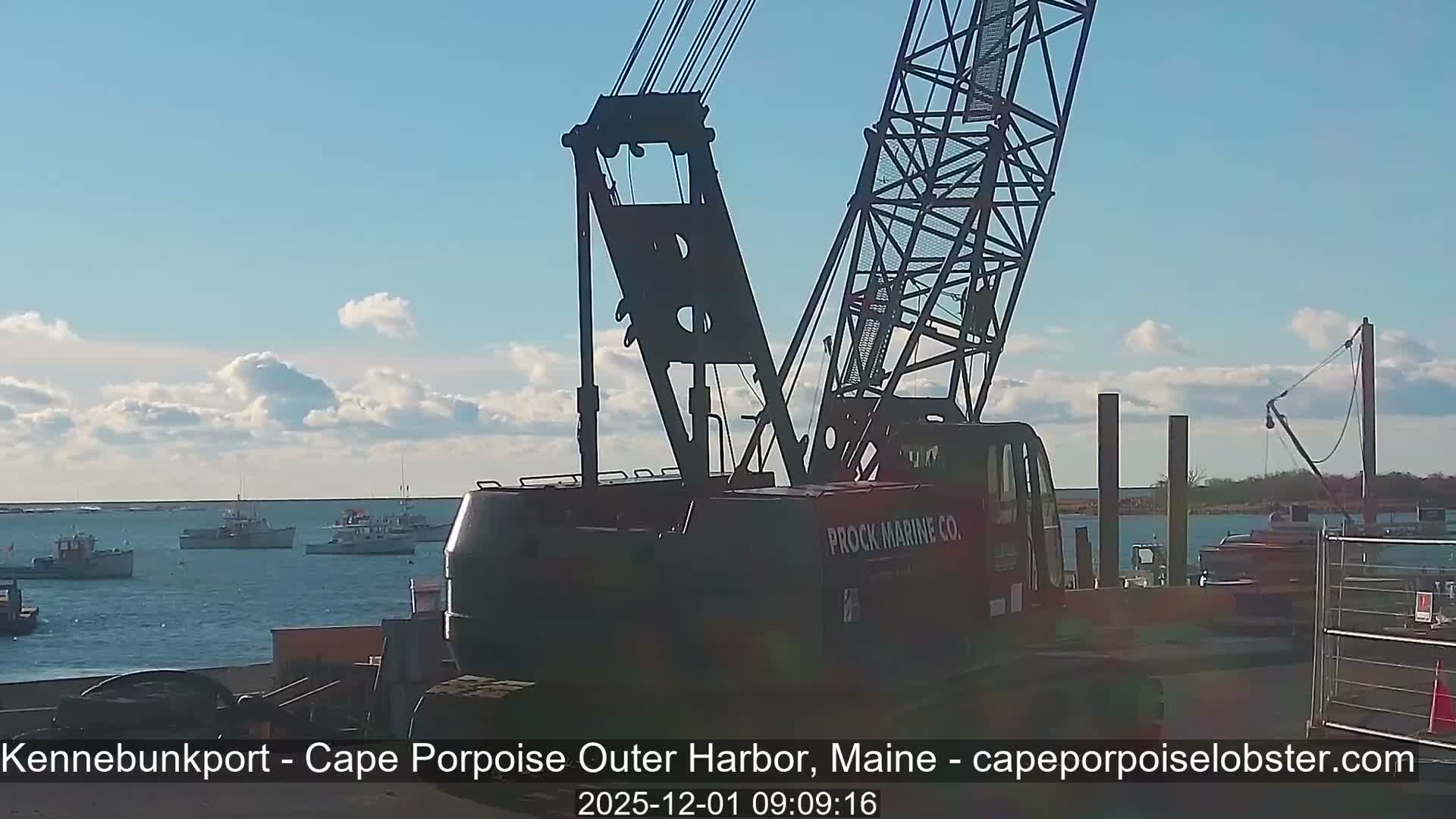 Cape Porpoise, Outer Harbor Live Cam - Kennebunkport, Maine, USA