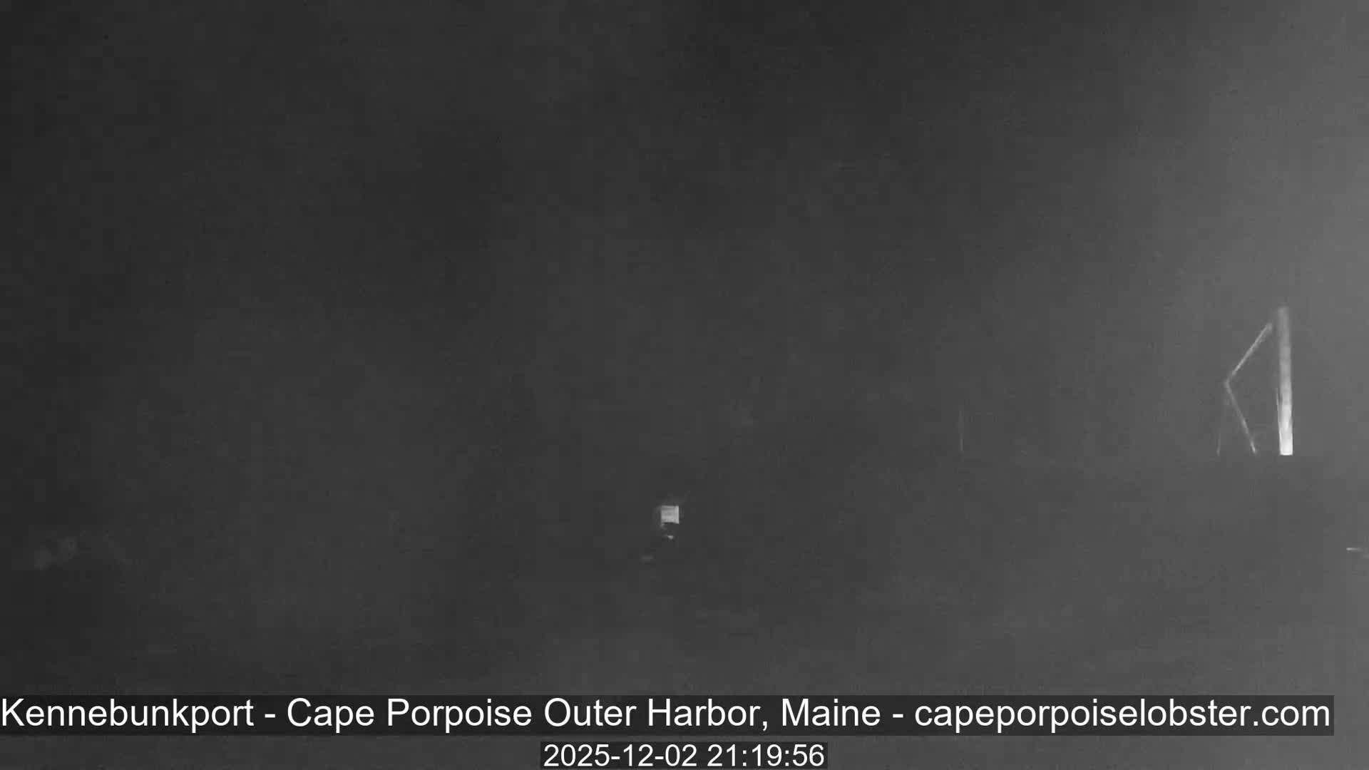 Cape Porpoise, Outer Harbor Live Cam - Kennebunkport, Maine, USA