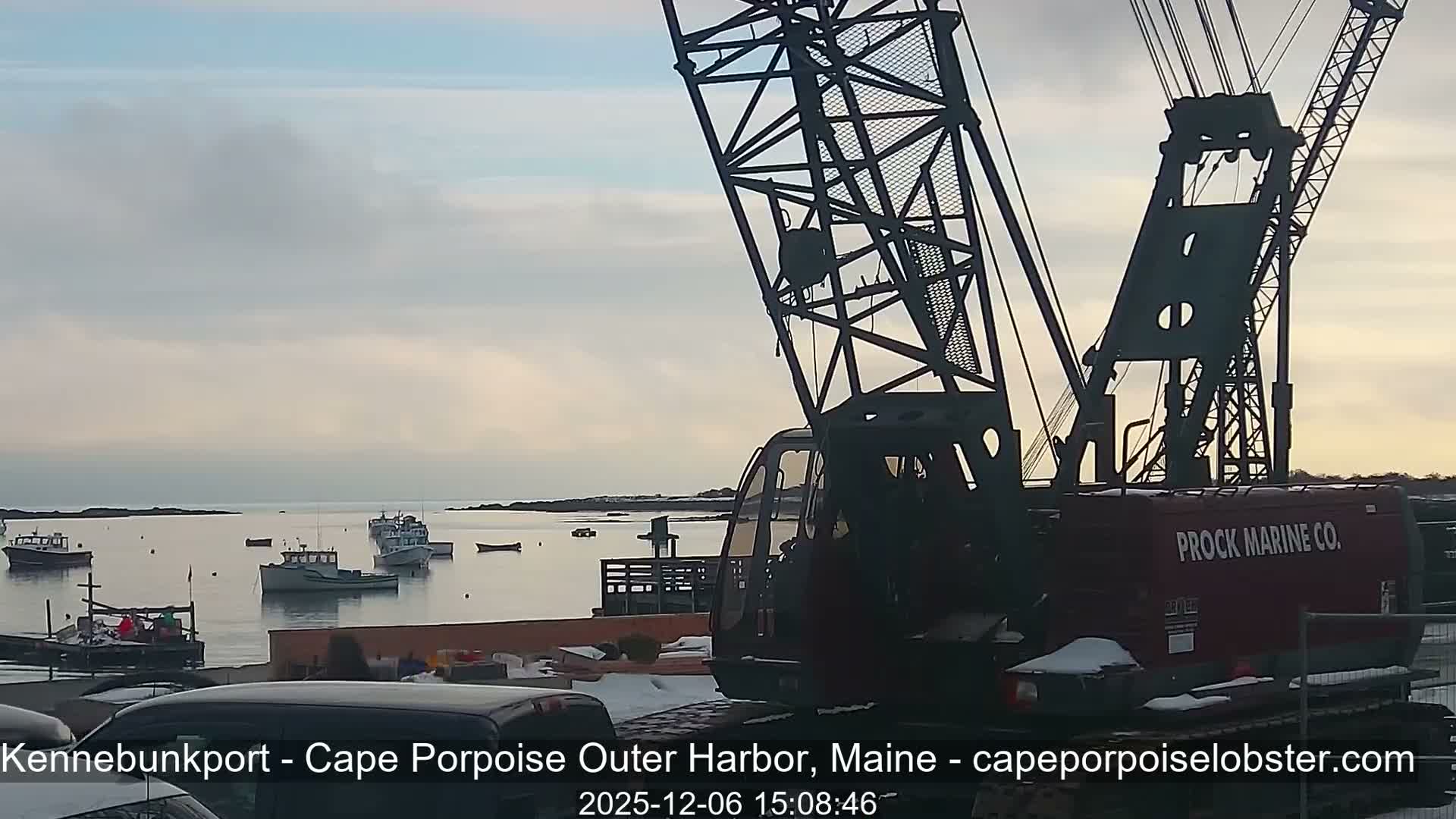 Cape Porpoise, Outer Harbor Live Cam - Kennebunkport, Maine, USA