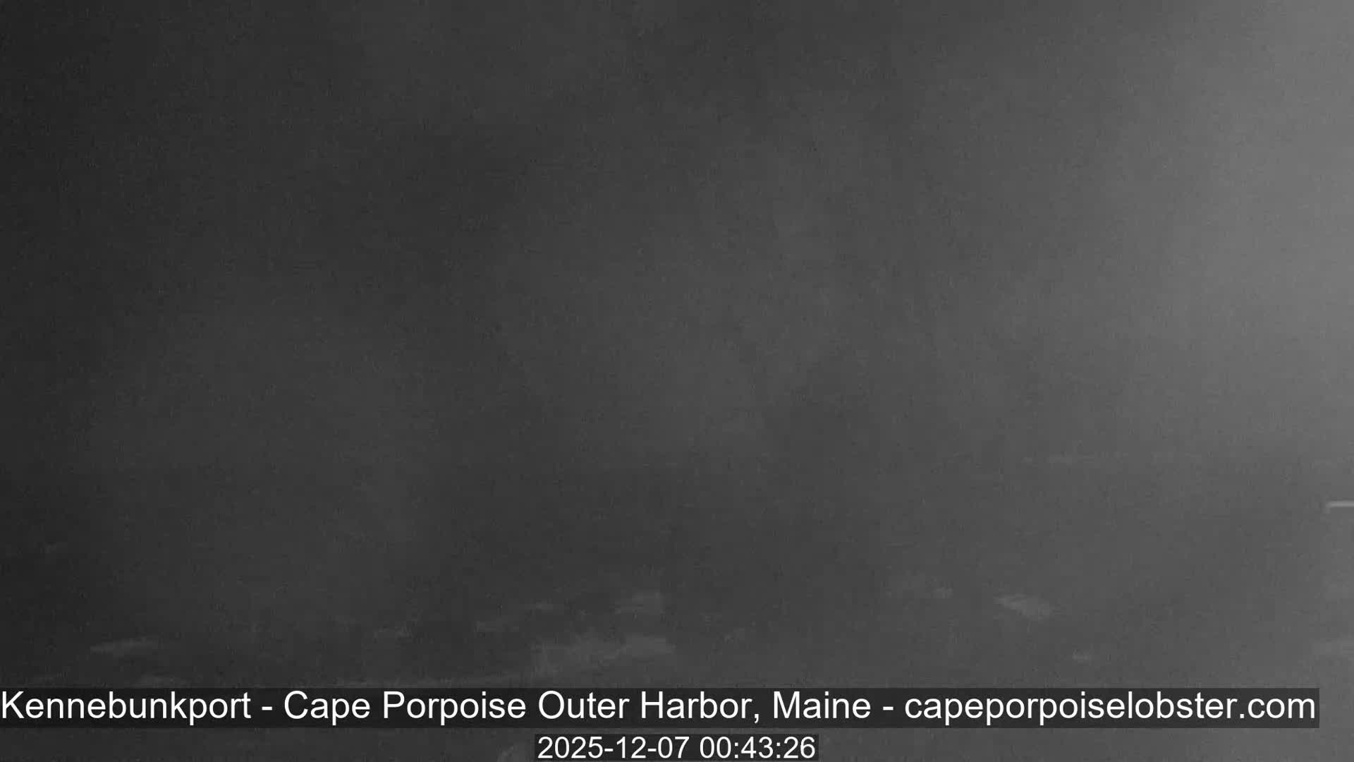 Cape Porpoise, Outer Harbor Live Cam - Kennebunkport, Maine, USA