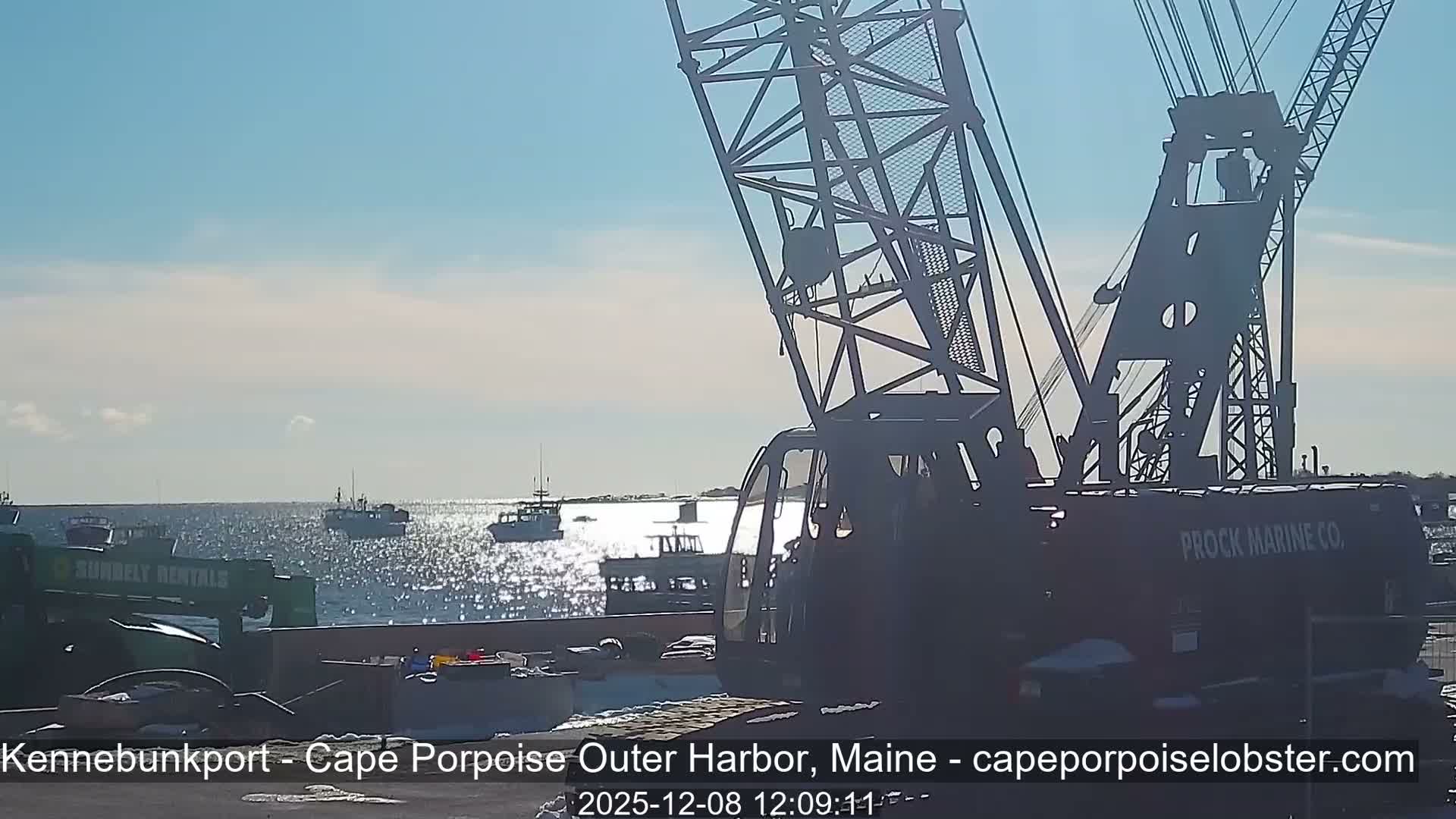Cape Porpoise, Outer Harbor Live Cam - Kennebunkport, Maine, USA