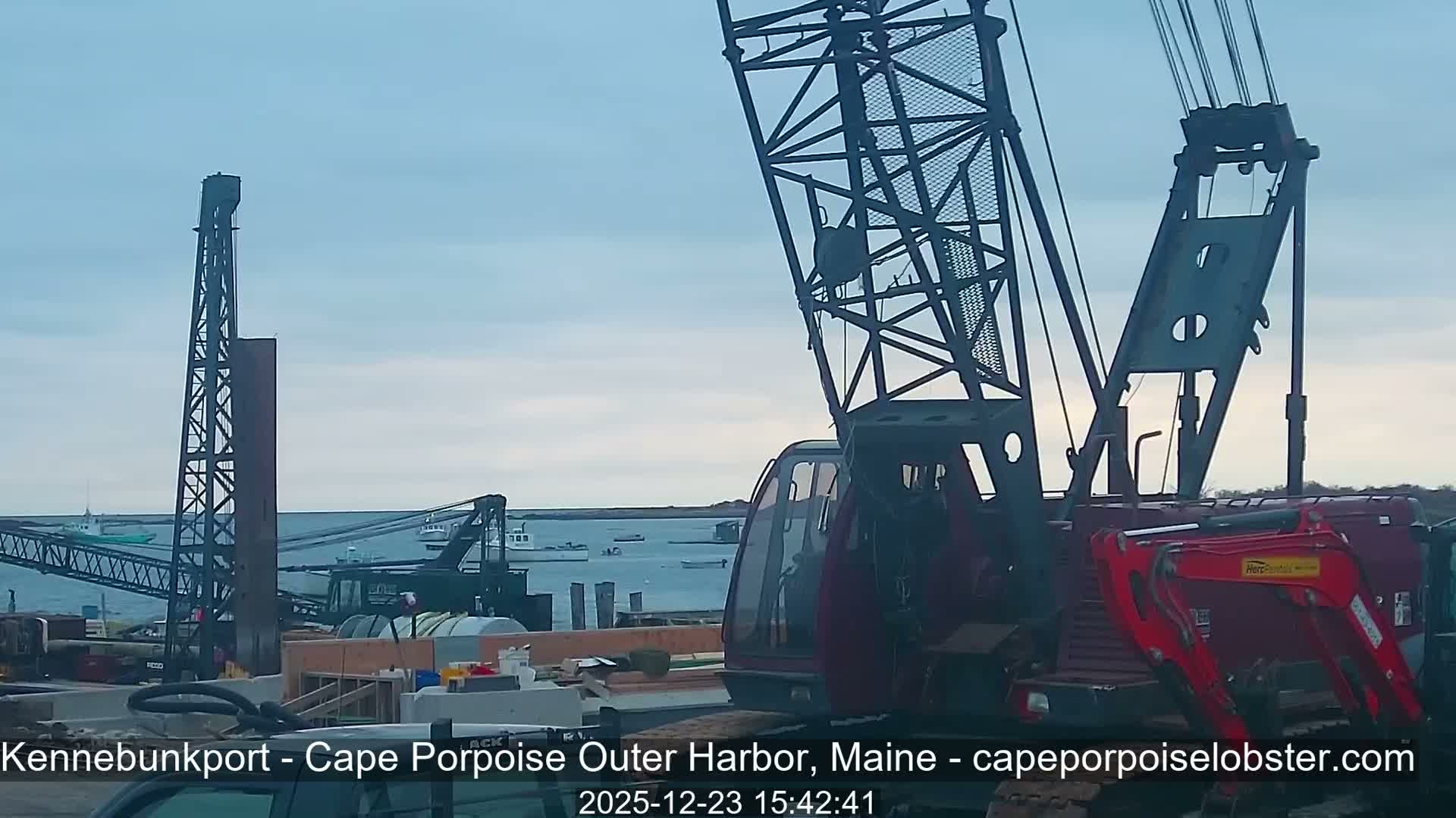 Cape Porpoise, Outer Harbor Live Cam - Kennebunkport, Maine, USA