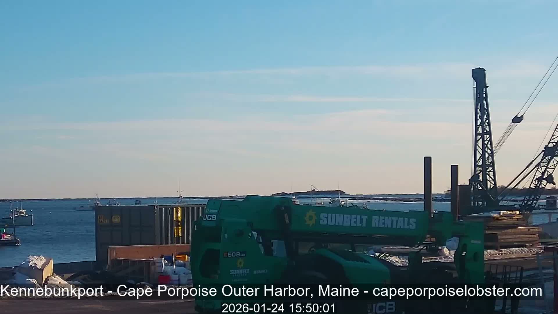 Cape Porpoise, Outer Harbor Live Cam - Kennebunkport, Maine, USA