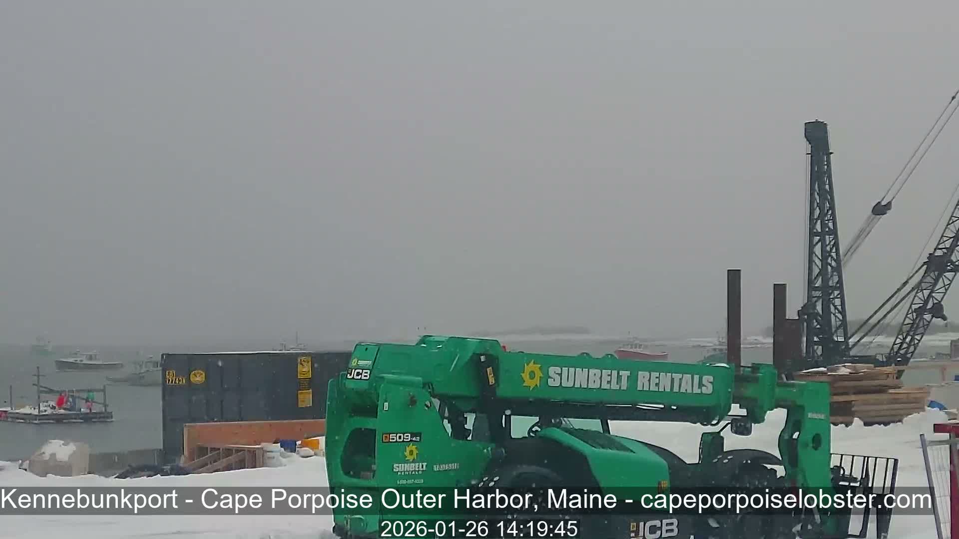 Cape Porpoise, Outer Harbor Live Cam - Kennebunkport, Maine, USA