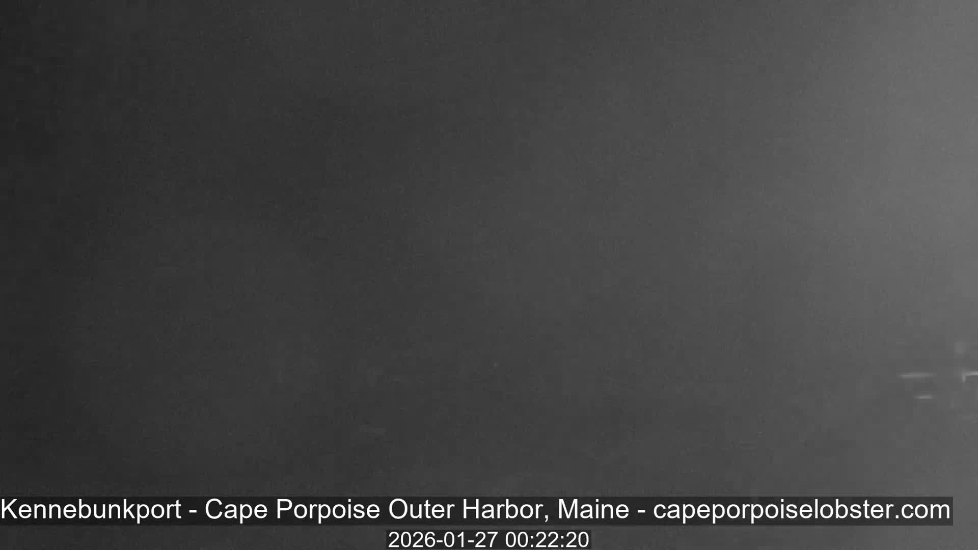 Cape Porpoise, Outer Harbor Live Cam - Kennebunkport, Maine, USA