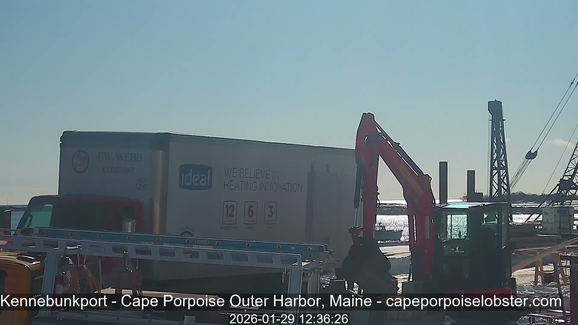 Cape Porpoise, Outer Harbor Live Cam - Kennebunkport, Maine, USA