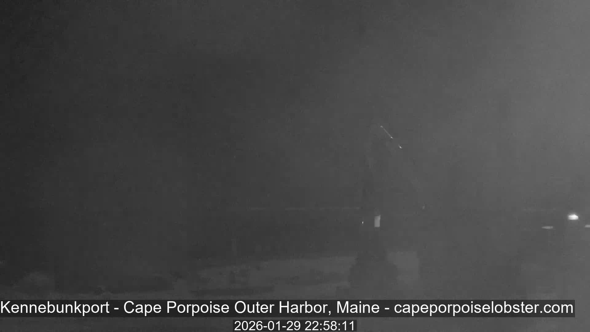 Cape Porpoise, Outer Harbor Live Cam - Kennebunkport, Maine, USA