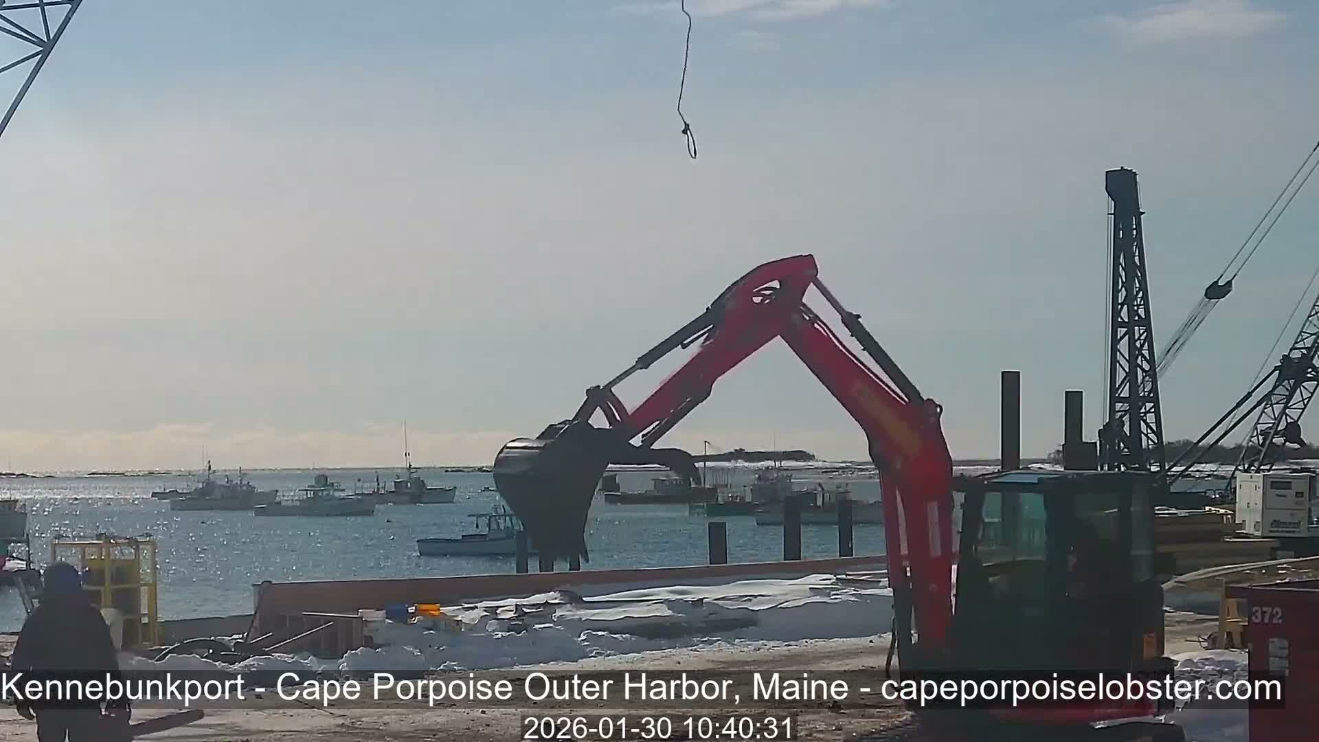 Cape Porpoise, Outer Harbor Live Cam - Kennebunkport, Maine, USA