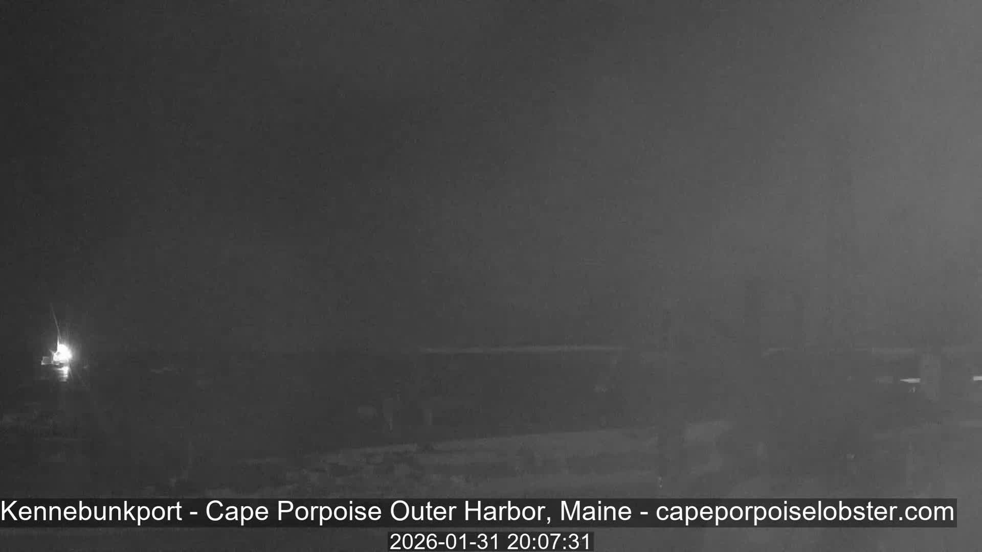 Cape Porpoise, Outer Harbor Live Cam - Kennebunkport, Maine, USA