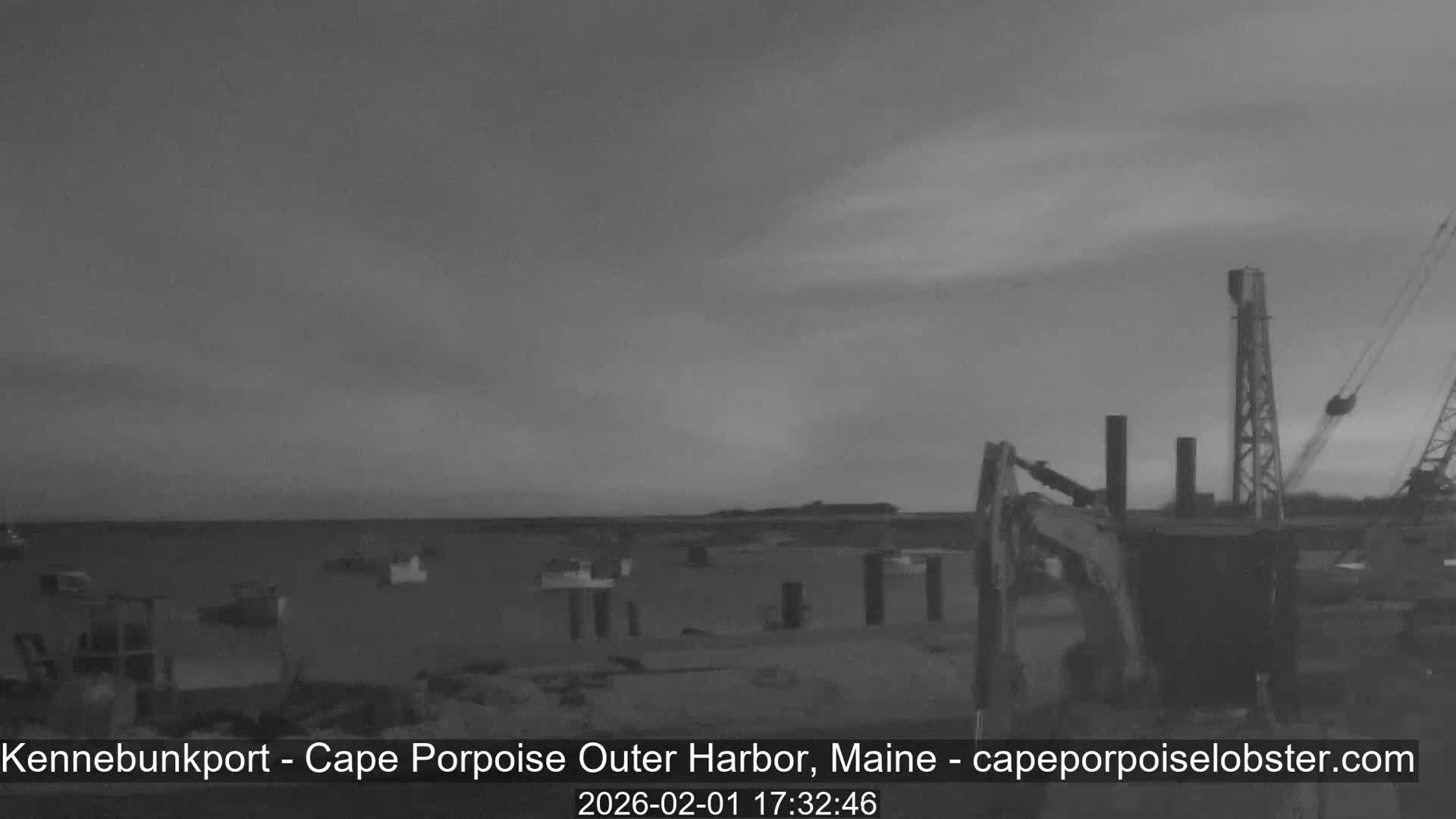 Cape Porpoise, Outer Harbor Live Cam - Kennebunkport, Maine, USA