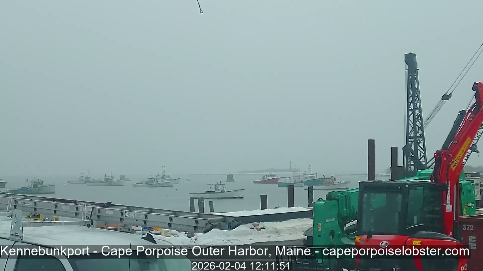Cape Porpoise, Outer Harbor Live Cam - Kennebunkport, Maine, USA