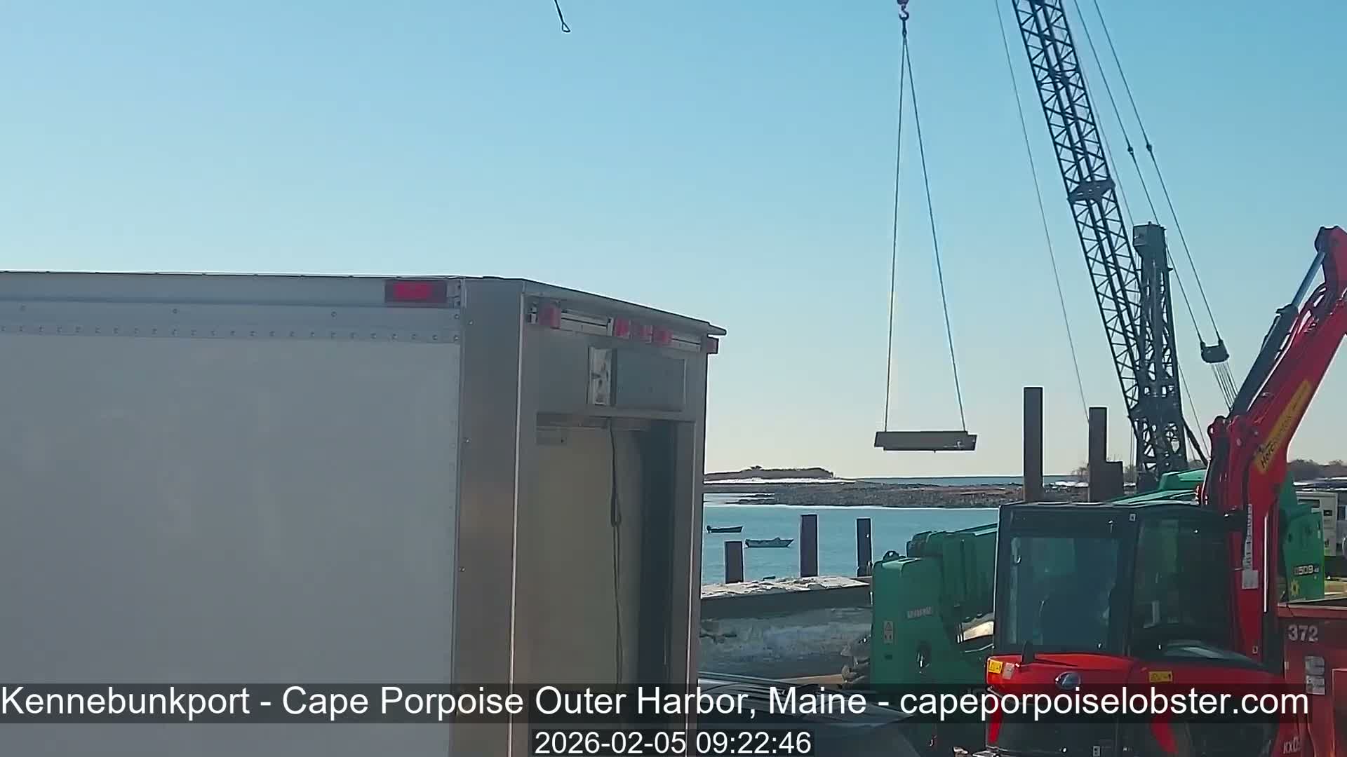 Cape Porpoise, Outer Harbor Live Cam - Kennebunkport, Maine, USA