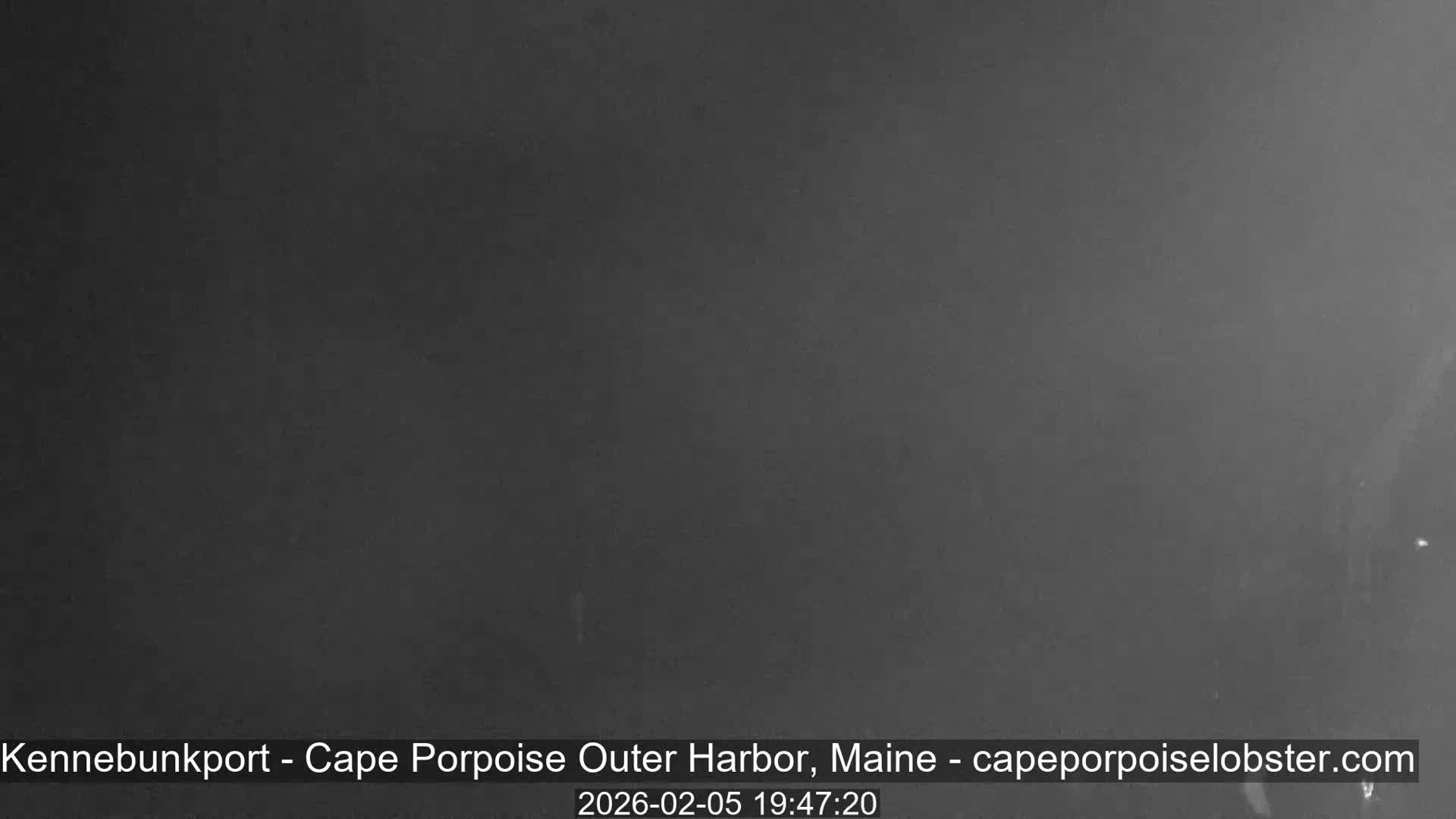 Cape Porpoise, Outer Harbor Live Cam - Kennebunkport, Maine, USA
