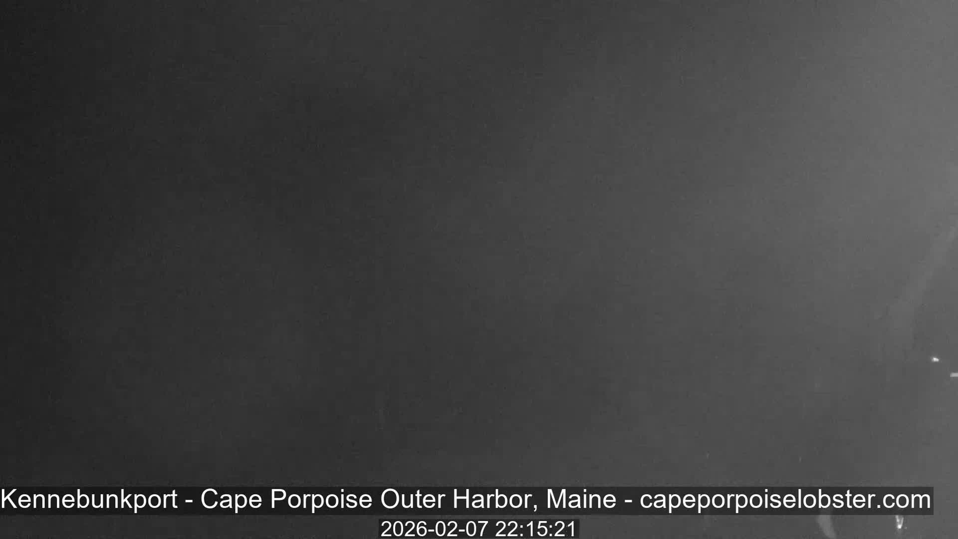 Cape Porpoise, Outer Harbor Live Cam - Kennebunkport, Maine, USA