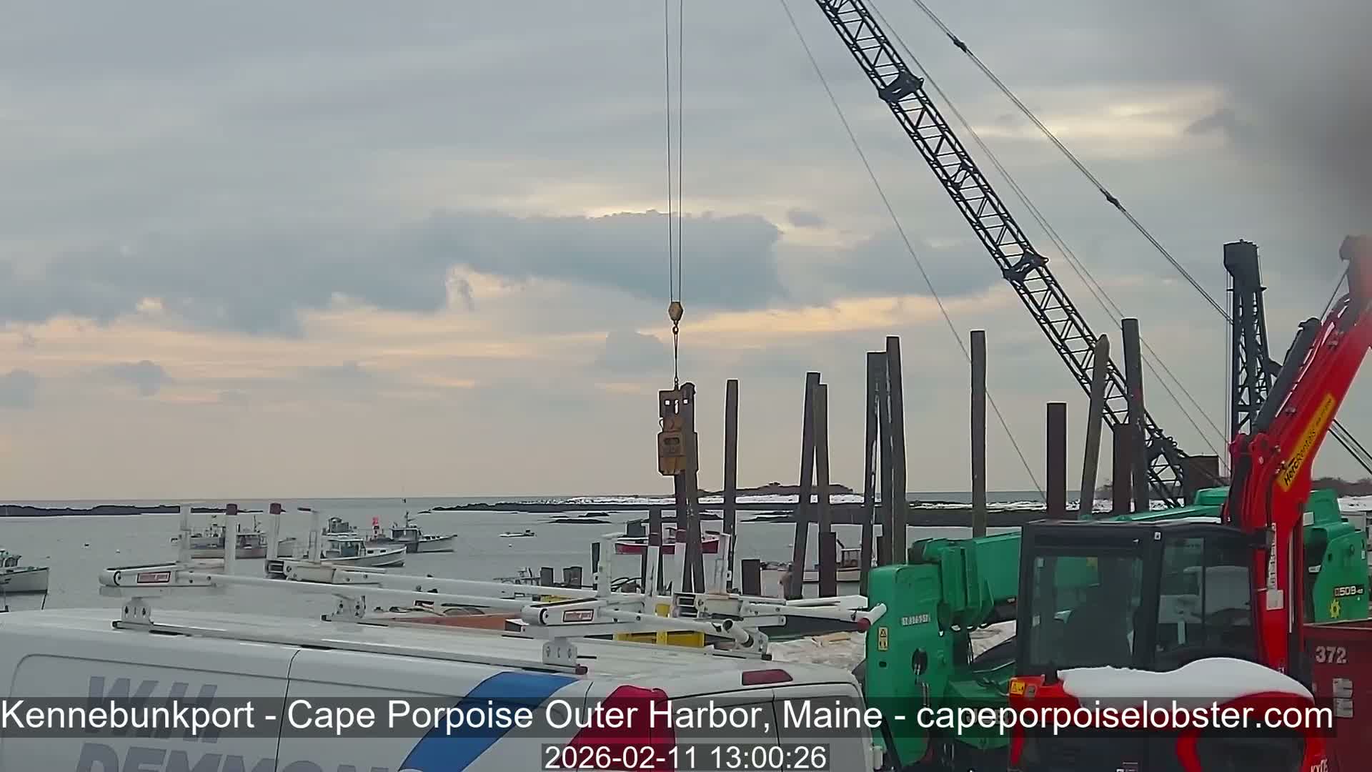 Cape Porpoise, Outer Harbor Live Cam - Kennebunkport, Maine, USA