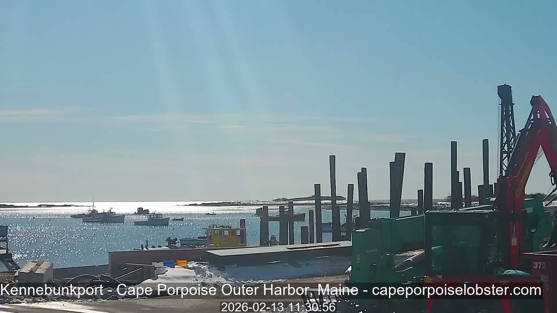 Cape Porpoise, Outer Harbor Live Cam - Kennebunkport, Maine, USA