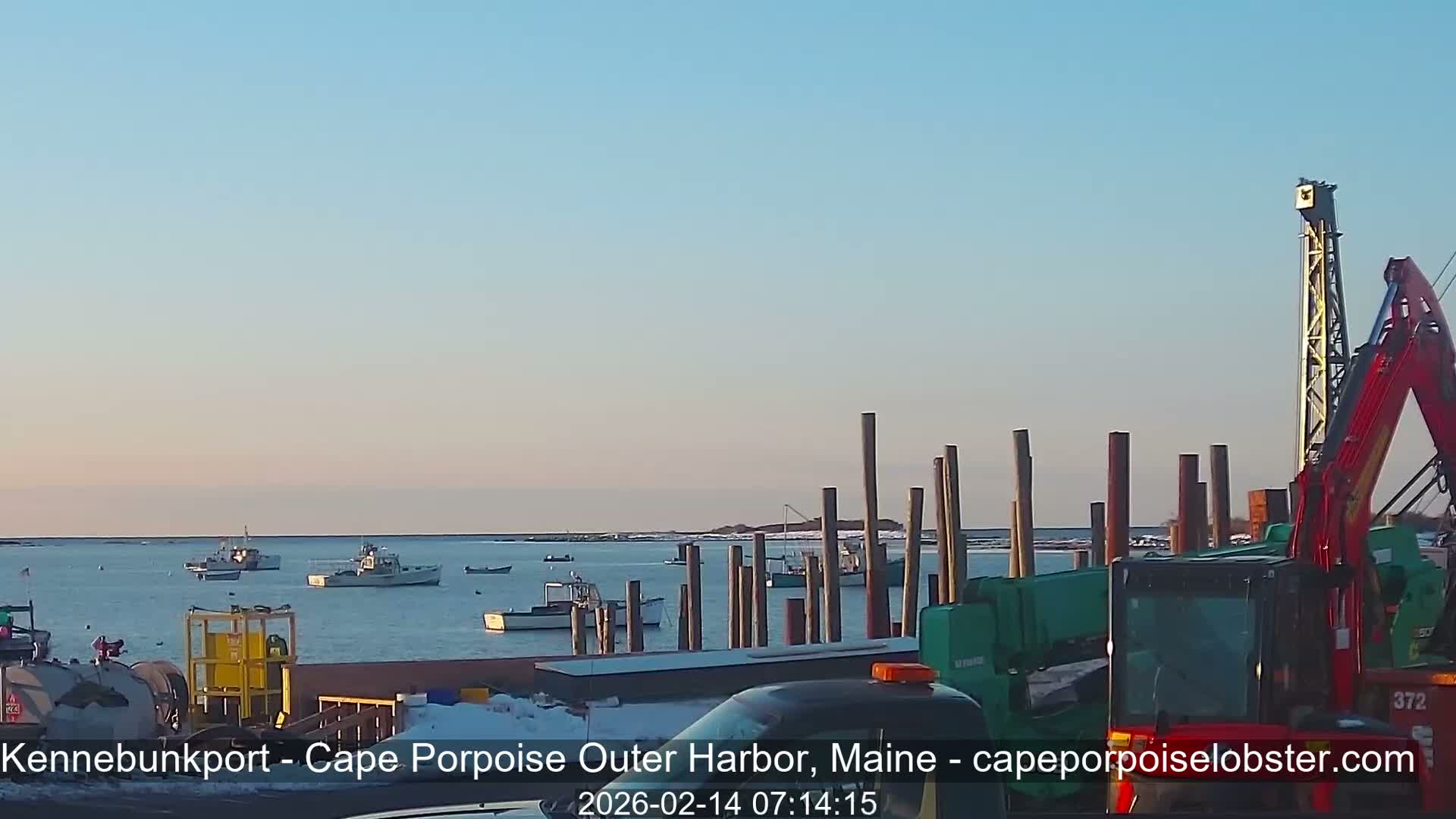 Cape Porpoise, Outer Harbor Live Cam - Kennebunkport, Maine, USA