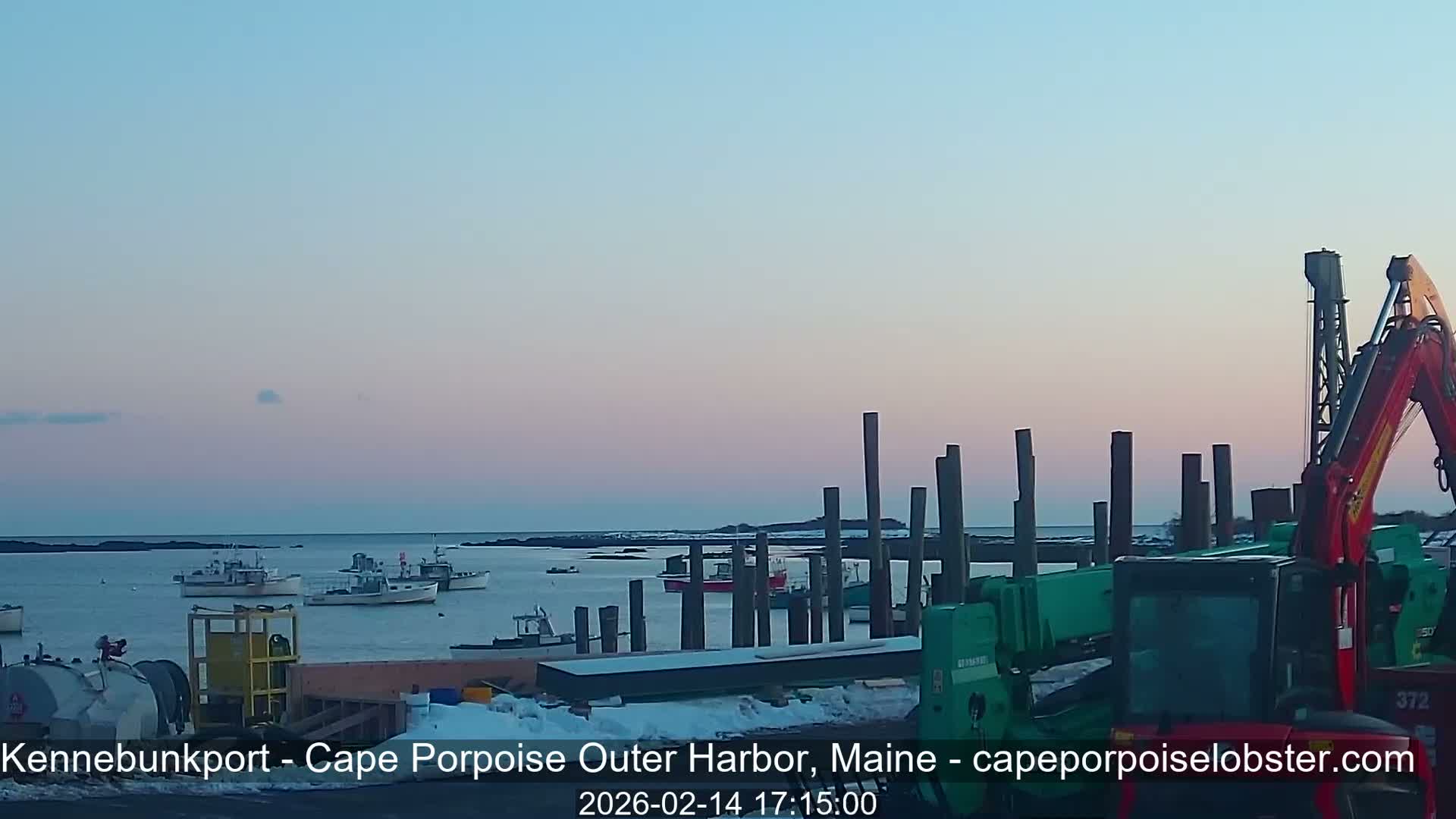 Cape Porpoise, Outer Harbor Live Cam - Kennebunkport, Maine, USA