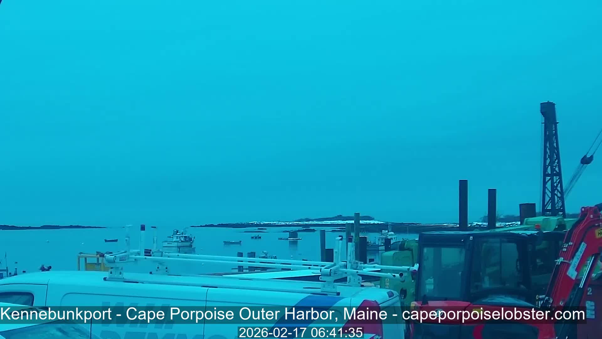 Cape Porpoise, Outer Harbor Live Cam - Kennebunkport, Maine, USA
