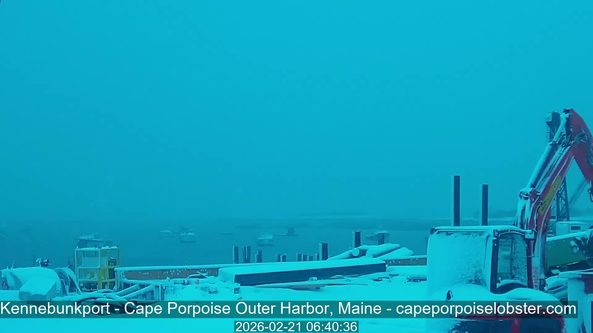 Cape Porpoise, Outer Harbor Live Cam - Kennebunkport, Maine, USA