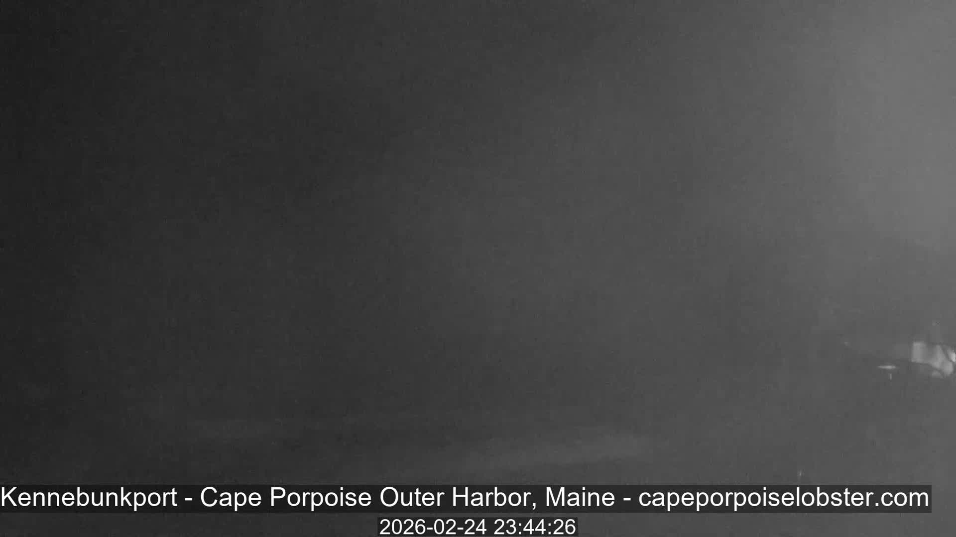Cape Porpoise, Outer Harbor Live Cam - Kennebunkport, Maine, USA