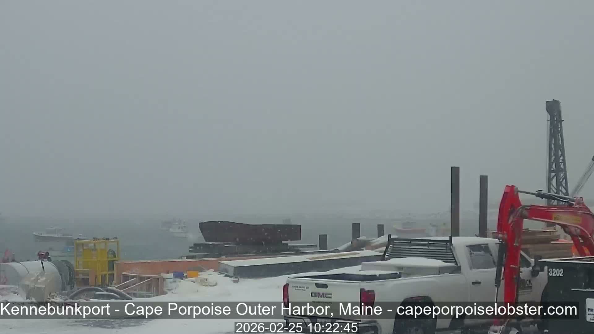 Cape Porpoise, Outer Harbor Live Cam - Kennebunkport, Maine, USA