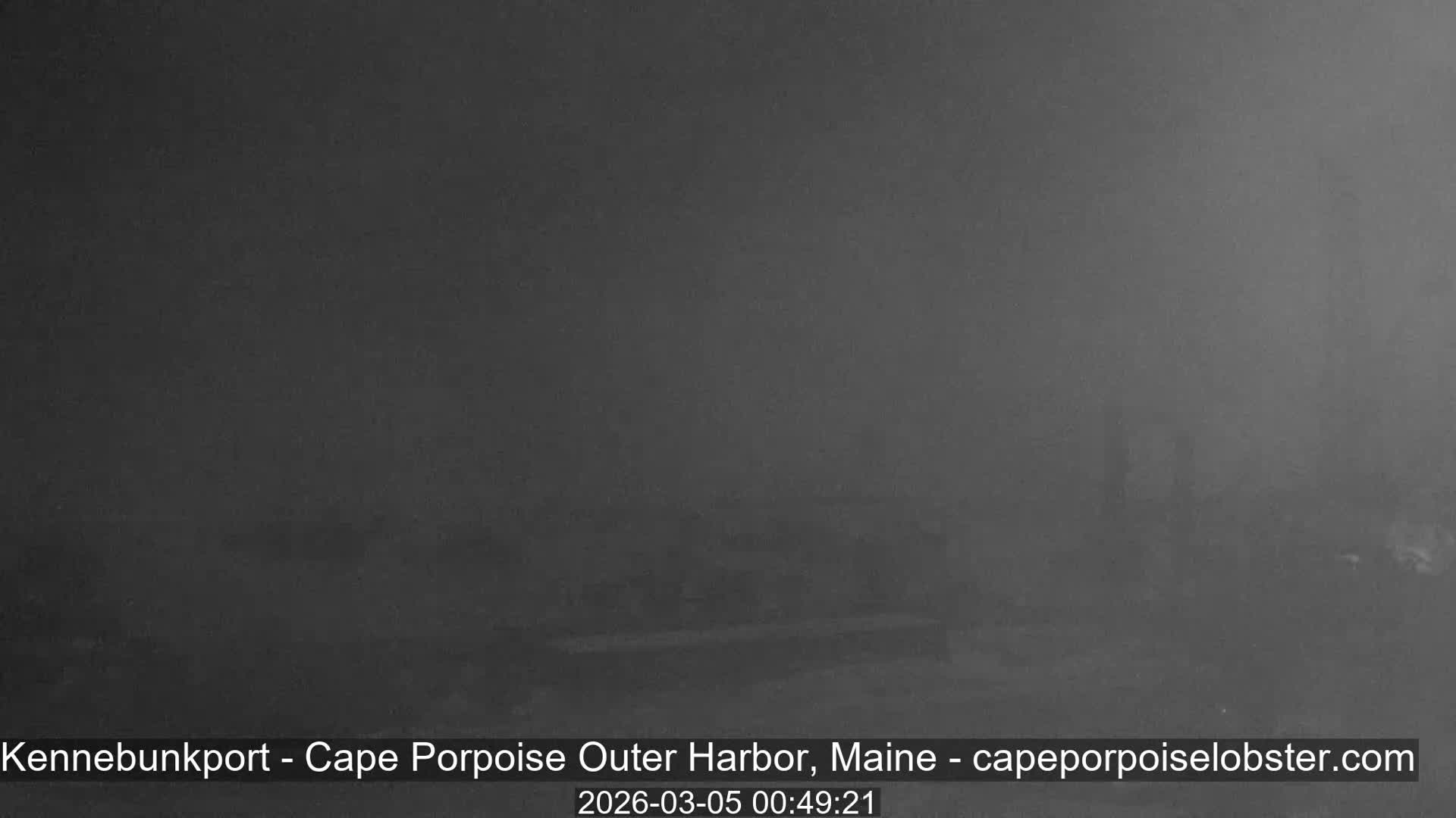 Cape Porpoise, Outer Harbor Live Cam - Kennebunkport, Maine, USA