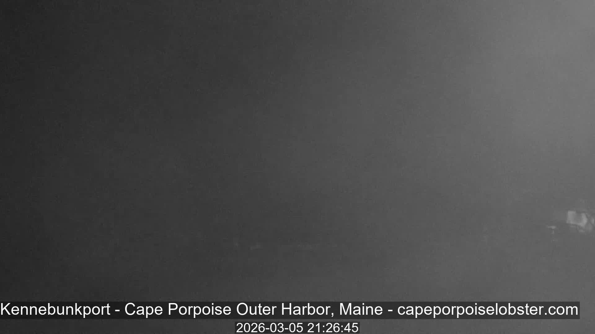 Cape Porpoise, Outer Harbor Live Cam - Kennebunkport, Maine, USA