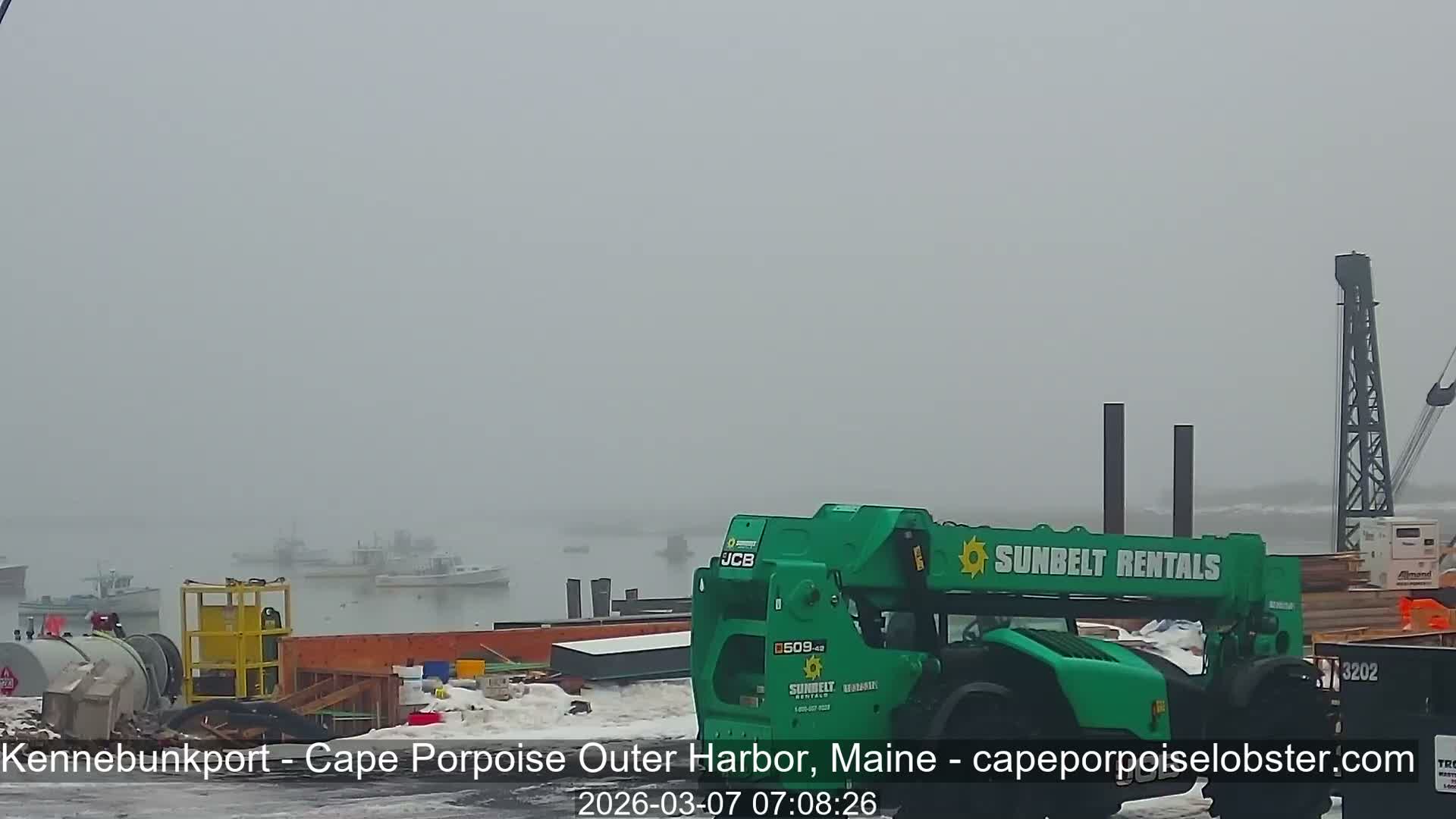 Cape Porpoise, Outer Harbor Live Cam - Kennebunkport, Maine, USA