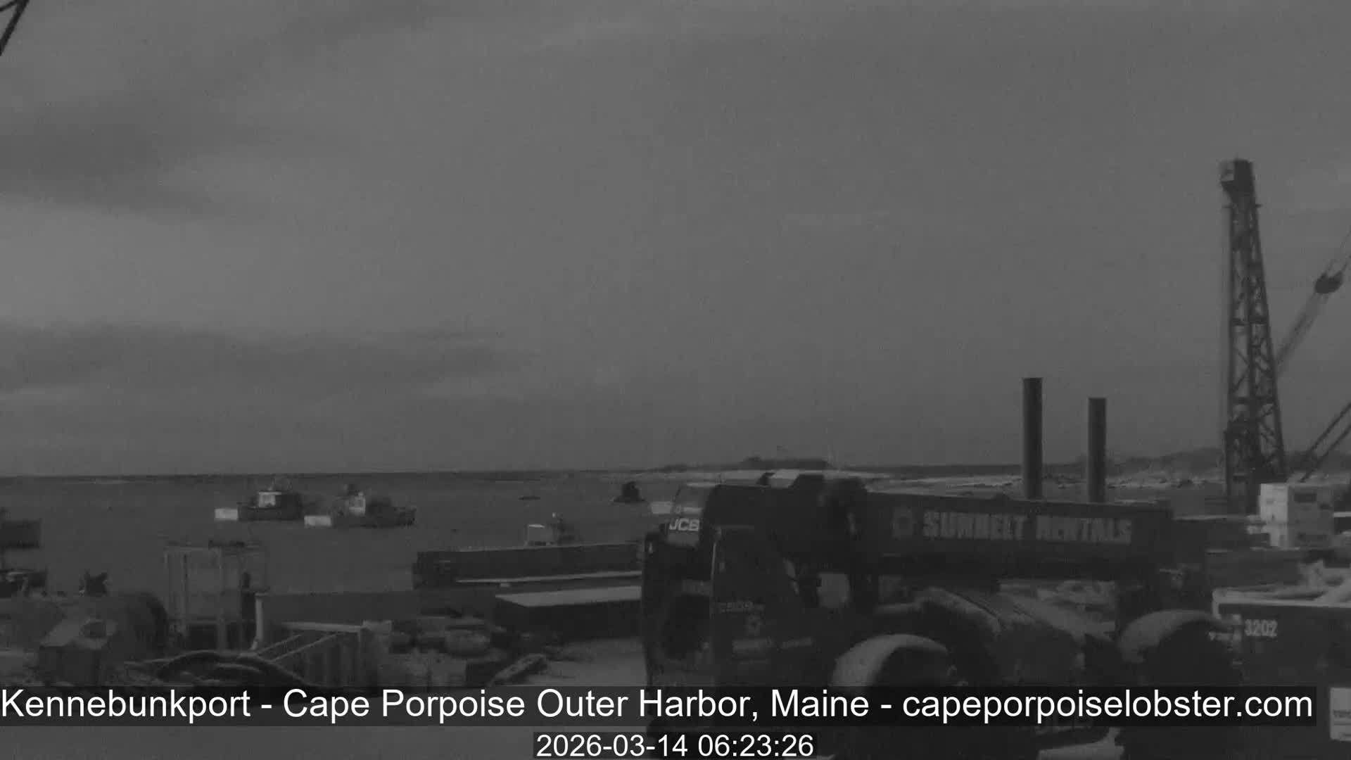 Cape Porpoise, Outer Harbor Live Cam - Kennebunkport, Maine, USA