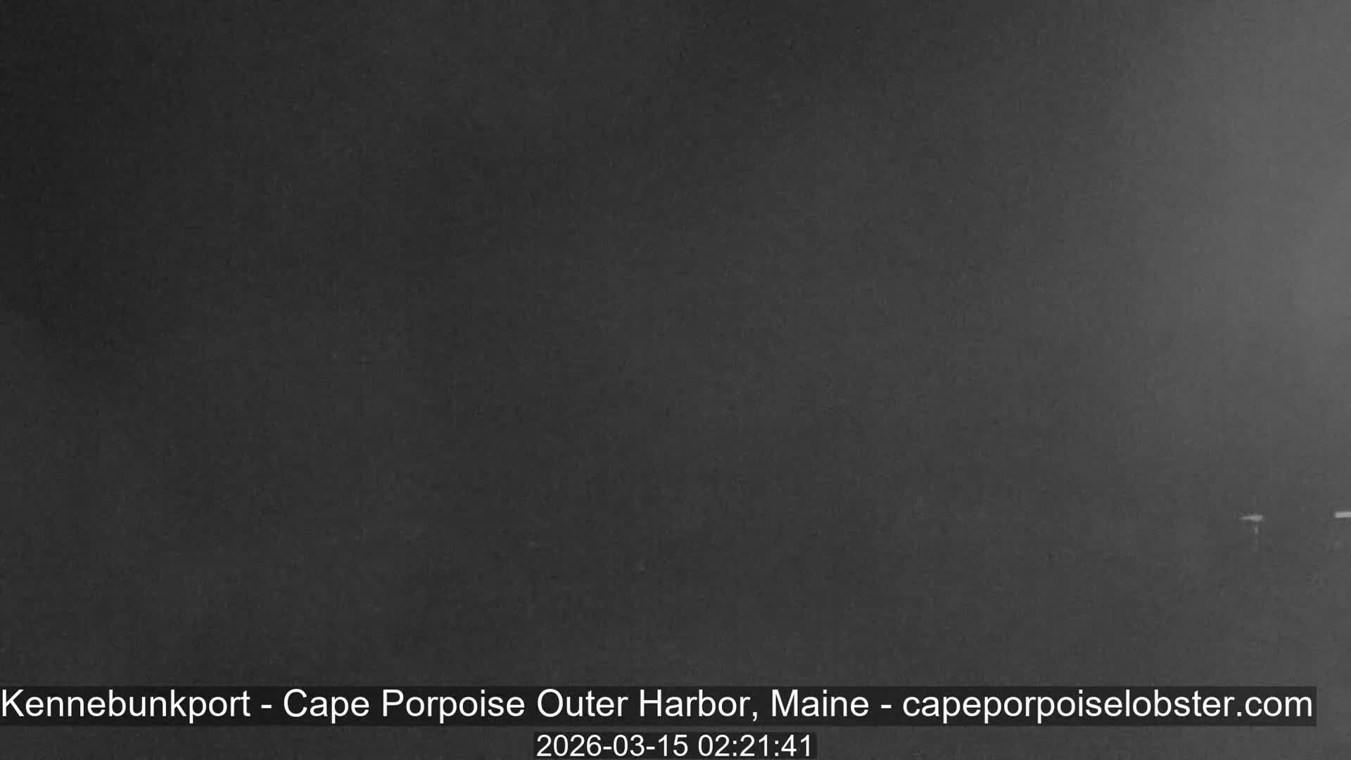 Cape Porpoise, Outer Harbor Live Cam - Kennebunkport, Maine, USA