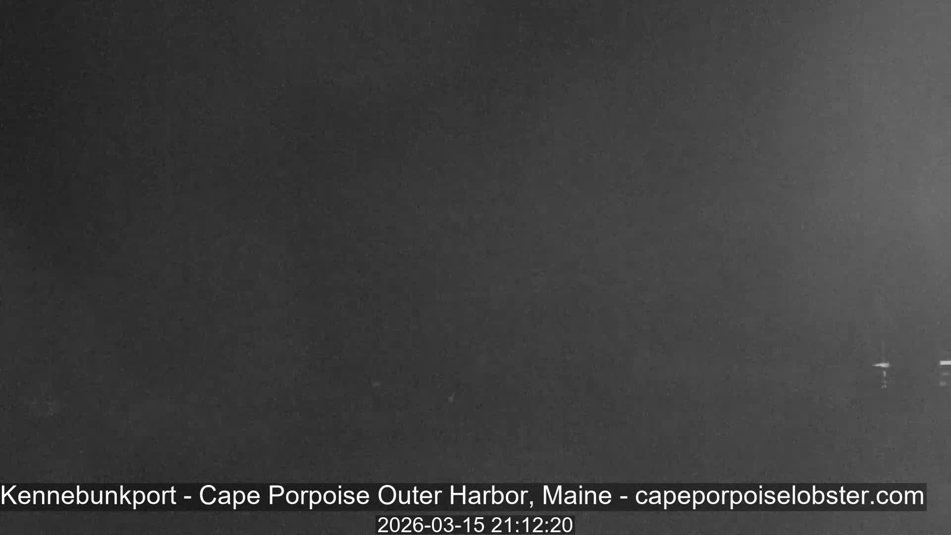 Cape Porpoise, Outer Harbor Live Cam - Kennebunkport, Maine, USA