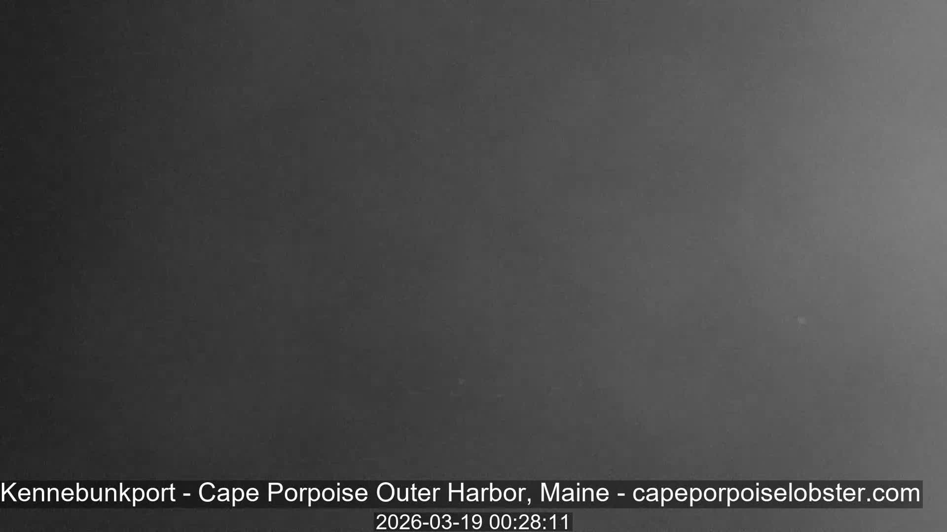 Cape Porpoise, Outer Harbor Live Cam - Kennebunkport, Maine, USA