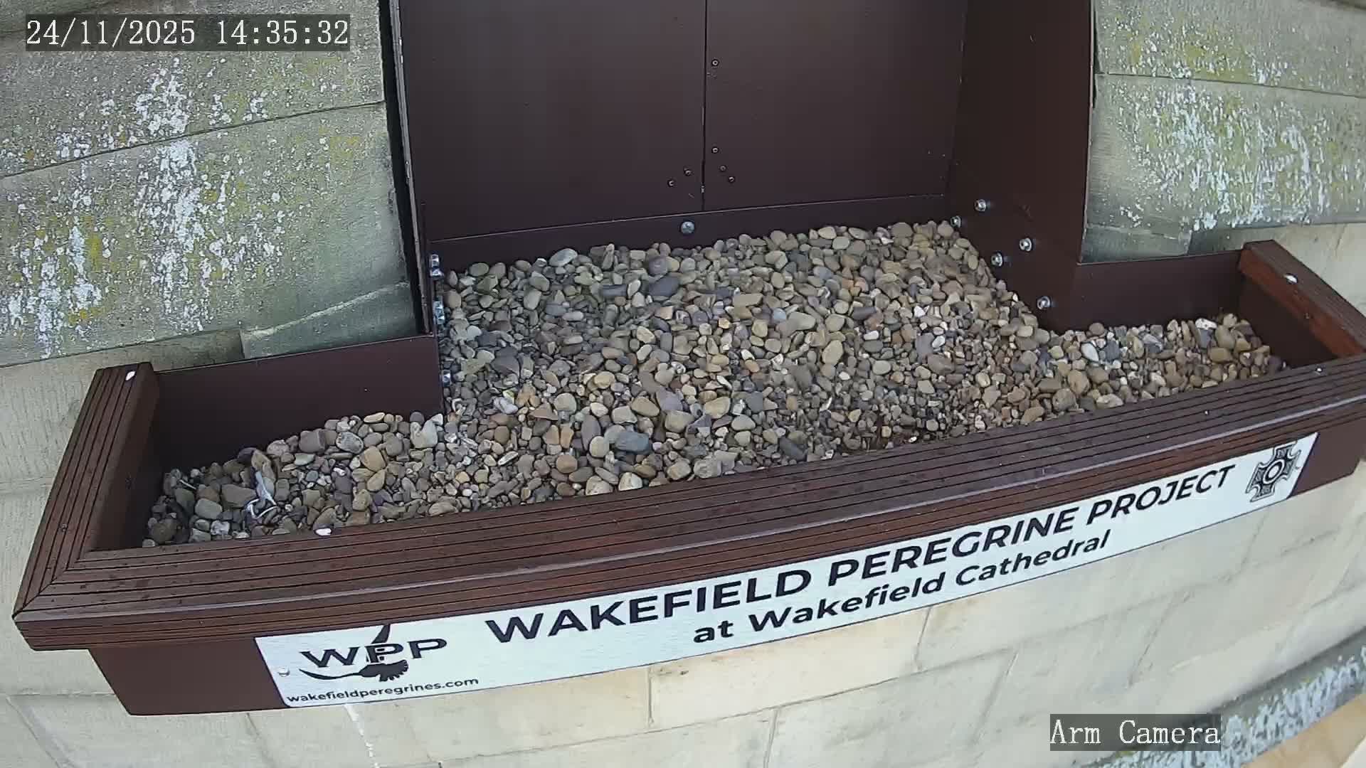 Wakefield Cathedral & Peregrine Life Project Live Cam - Wakefield, West Yorkshire, Yorkshire and the Humber, England, United Kingdom