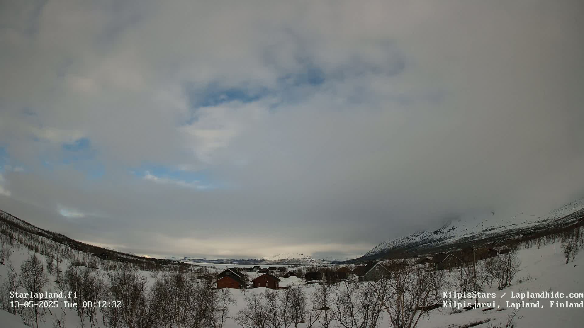 Kilpisjarvi Village , Northern Lights/Aurora Borealis Live Cam - Kilpisjärvi, Enontekiö, Lapland, Finland