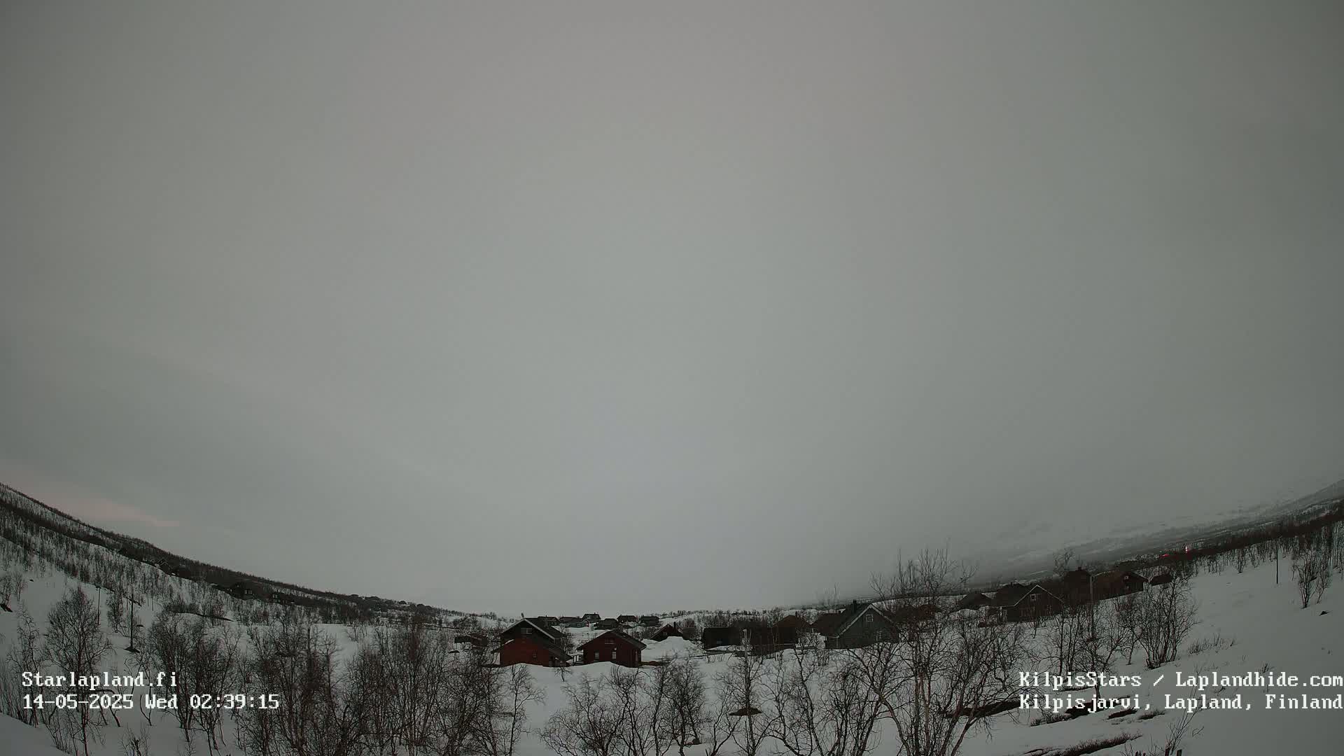 Kilpisjarvi Village , Northern Lights/Aurora Borealis Live Cam - Kilpisjärvi, Enontekiö, Lapland, Finland