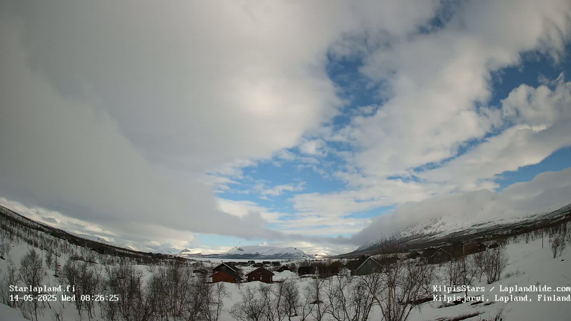 Kilpisjarvi Village , Northern Lights/Aurora Borealis Live Cam - Kilpisjärvi, Enontekiö, Lapland, Finland