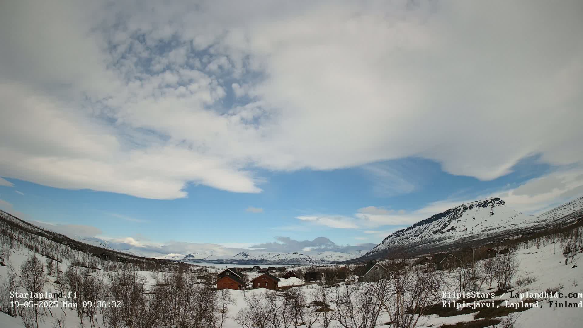 Kilpisjarvi Village , Northern Lights/Aurora Borealis Live Cam - Kilpisjärvi, Enontekiö, Lapland, Finland