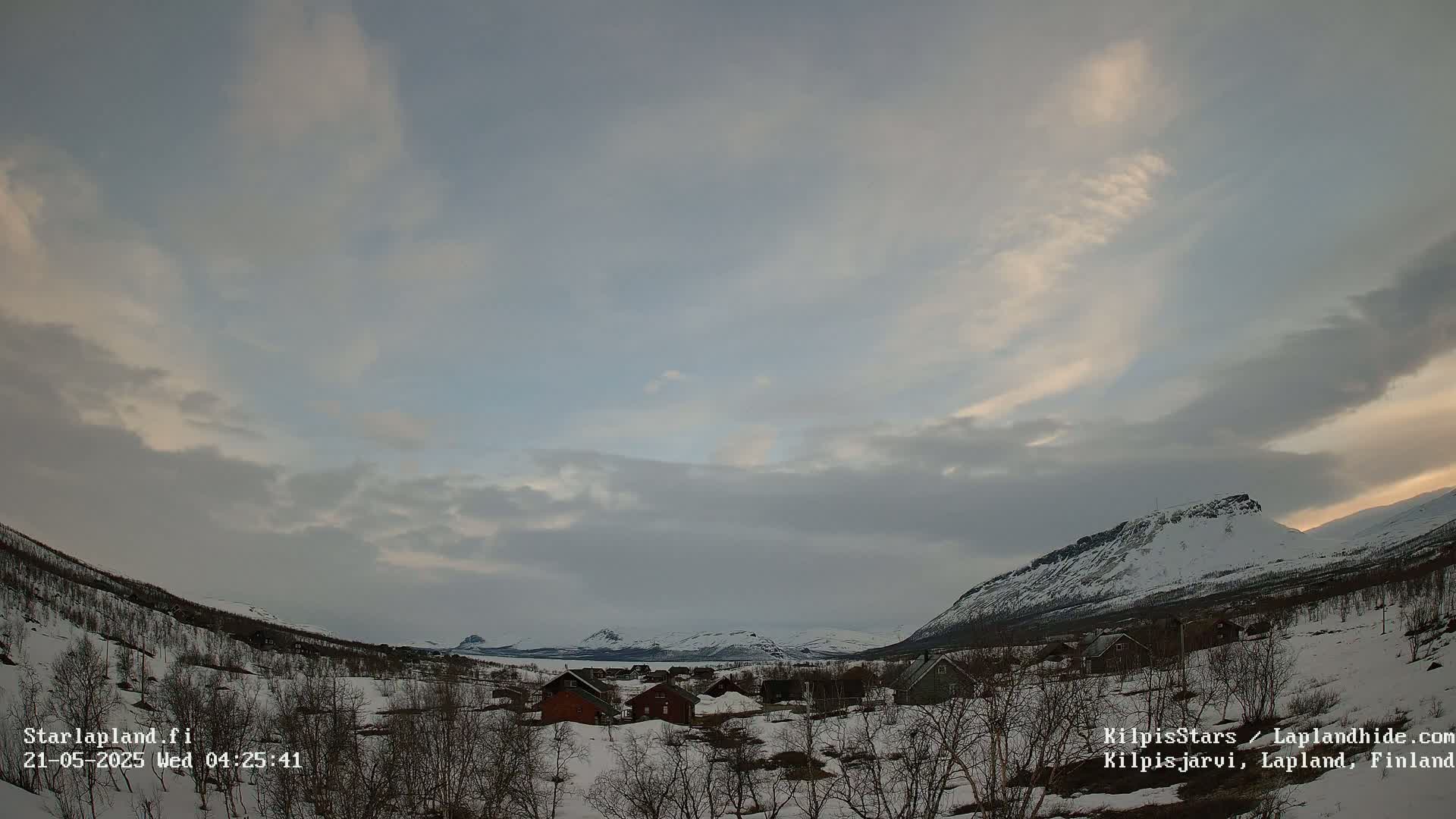 Kilpisjarvi Village , Northern Lights/Aurora Borealis Live Cam - Kilpisjärvi, Enontekiö, Lapland, Finland