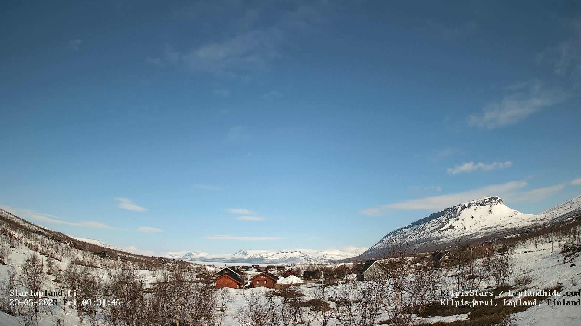 Kilpisjarvi Village , Northern Lights/Aurora Borealis Live Cam - Kilpisjärvi, Enontekiö, Lapland, Finland
