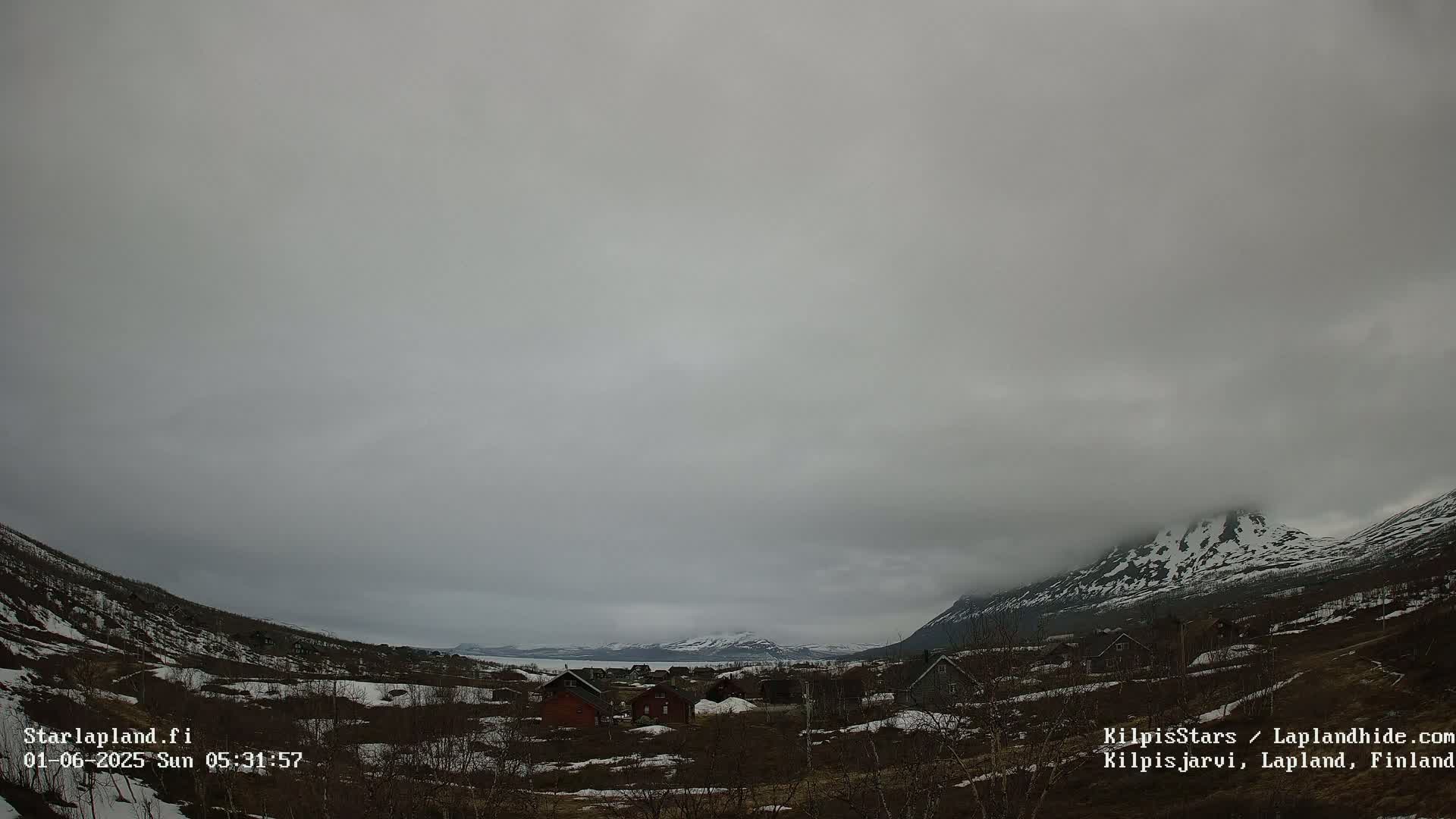 Kilpisjarvi Village , Northern Lights/Aurora Borealis Live Cam - Kilpisjärvi, Enontekiö, Lapland, Finland
