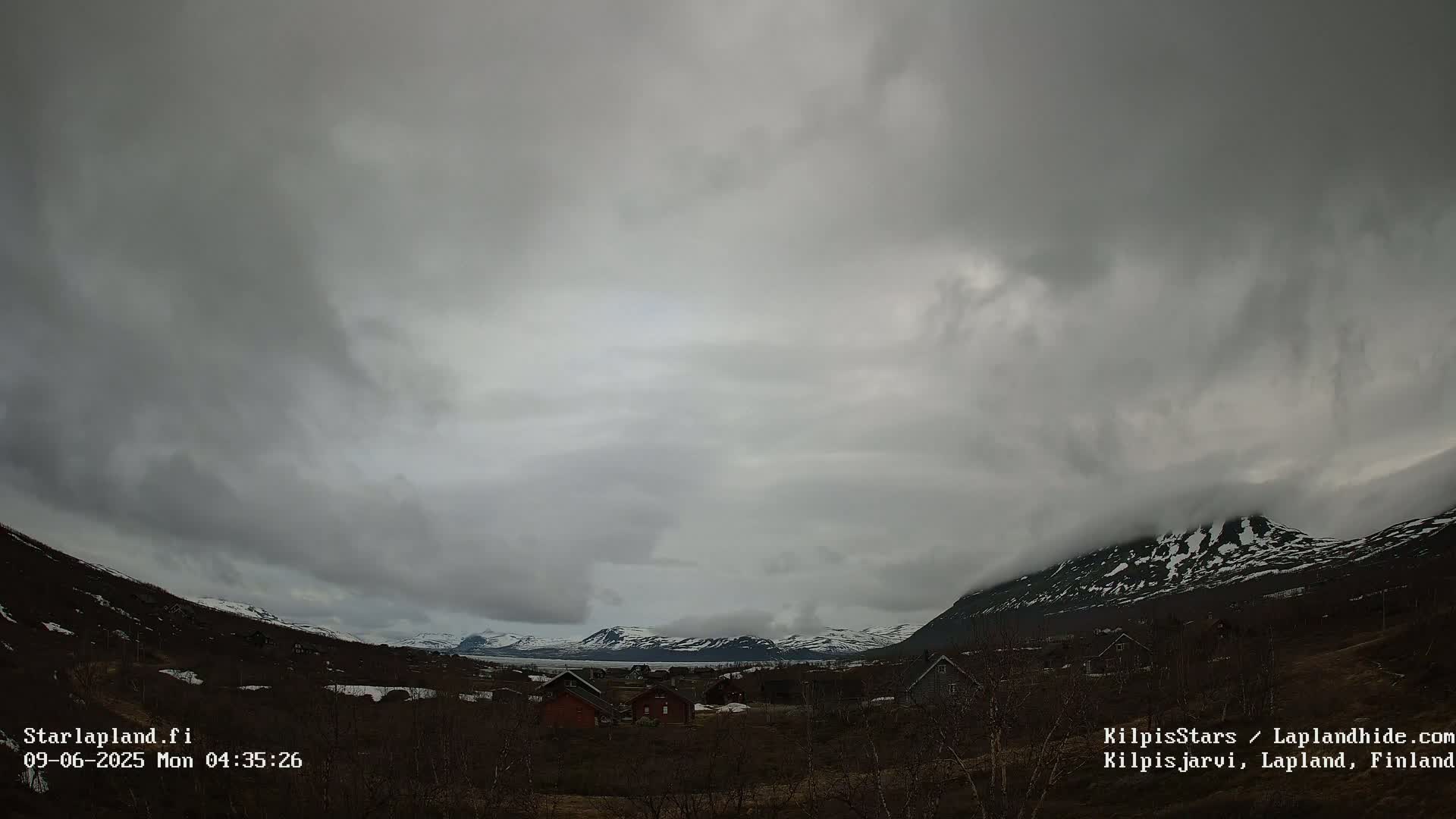 Kilpisjarvi Village , Northern Lights/Aurora Borealis Live Cam - Kilpisjärvi, Enontekiö, Lapland, Finland