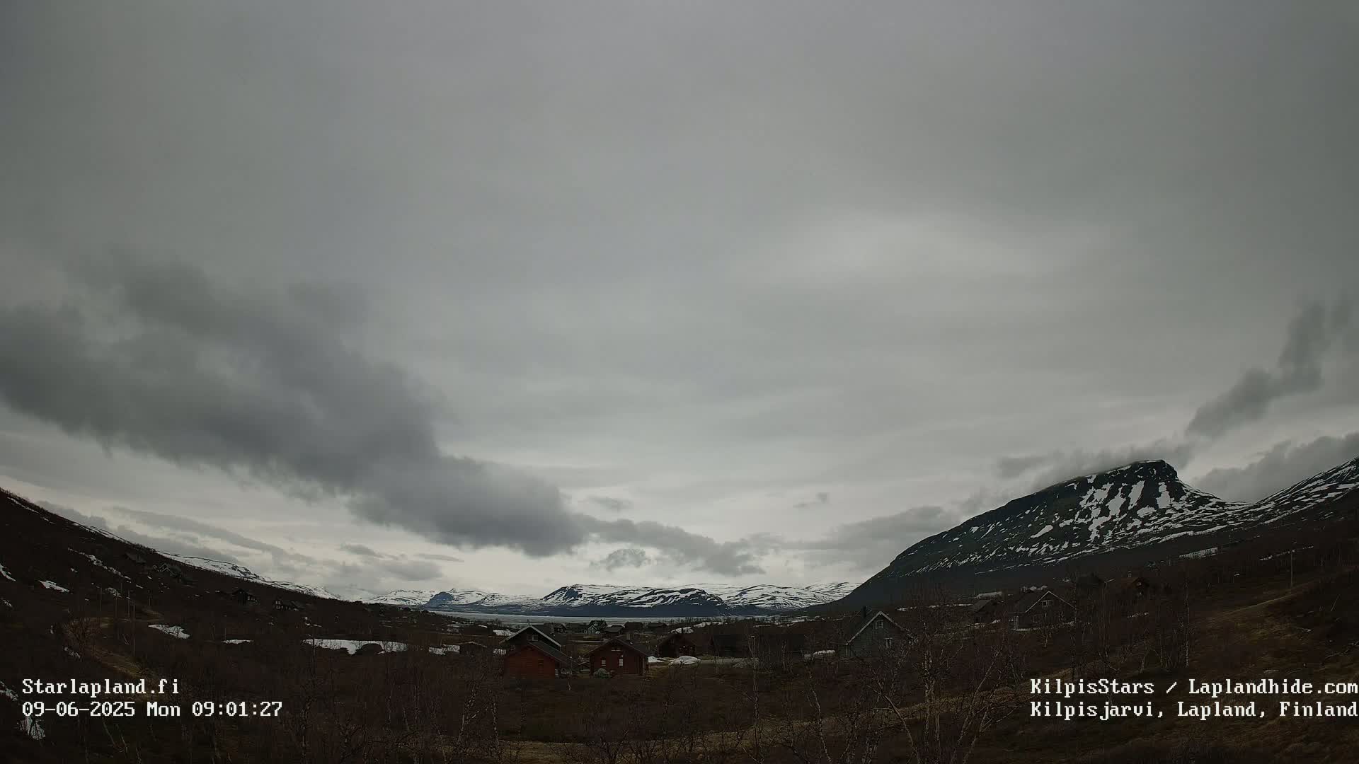 Kilpisjarvi Village , Northern Lights/Aurora Borealis Live Cam - Kilpisjärvi, Enontekiö, Lapland, Finland