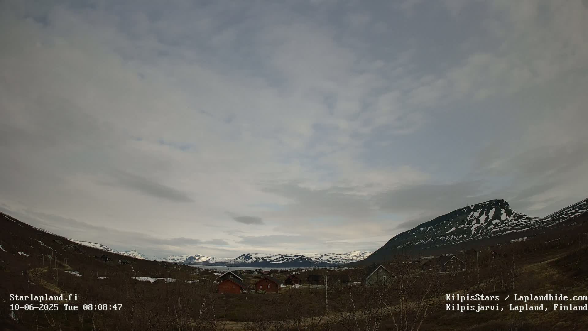 Kilpisjarvi Village , Northern Lights/Aurora Borealis Live Cam - Kilpisjärvi, Enontekiö, Lapland, Finland