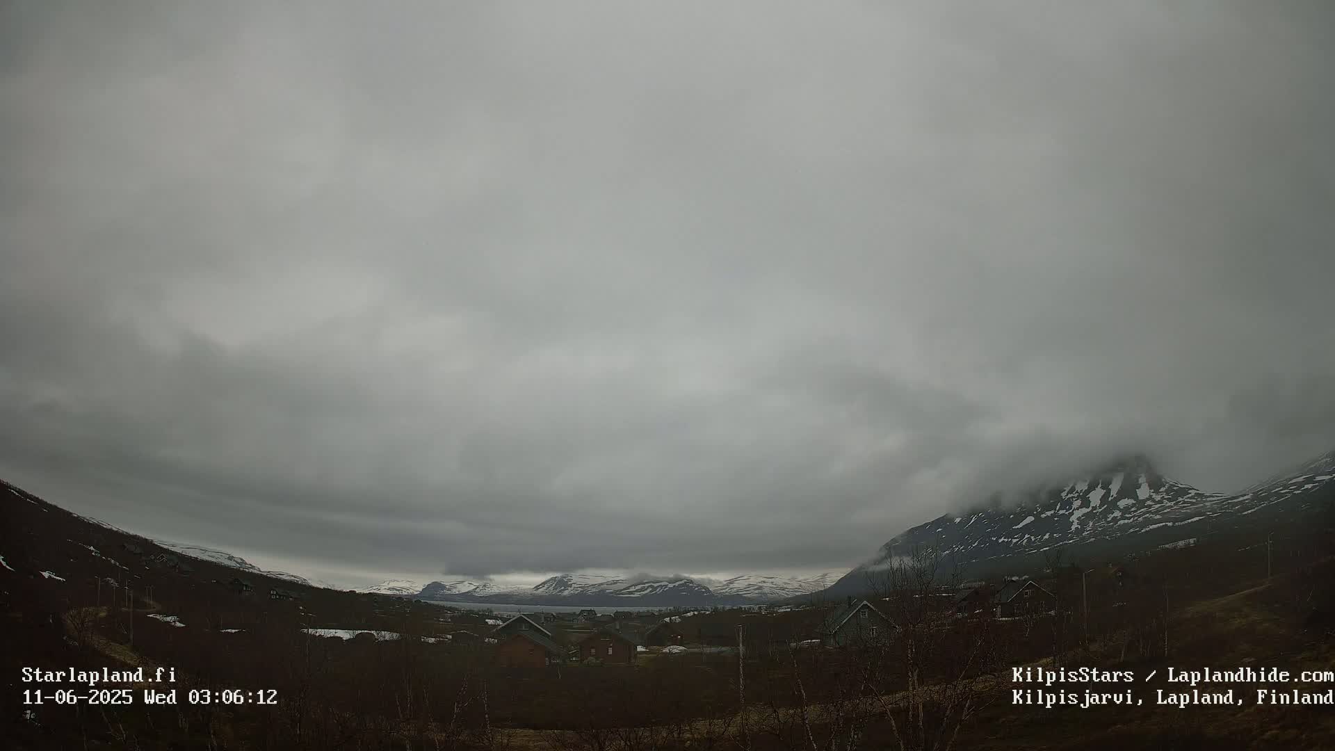 Kilpisjarvi Village , Northern Lights/Aurora Borealis Live Cam - Kilpisjärvi, Enontekiö, Lapland, Finland